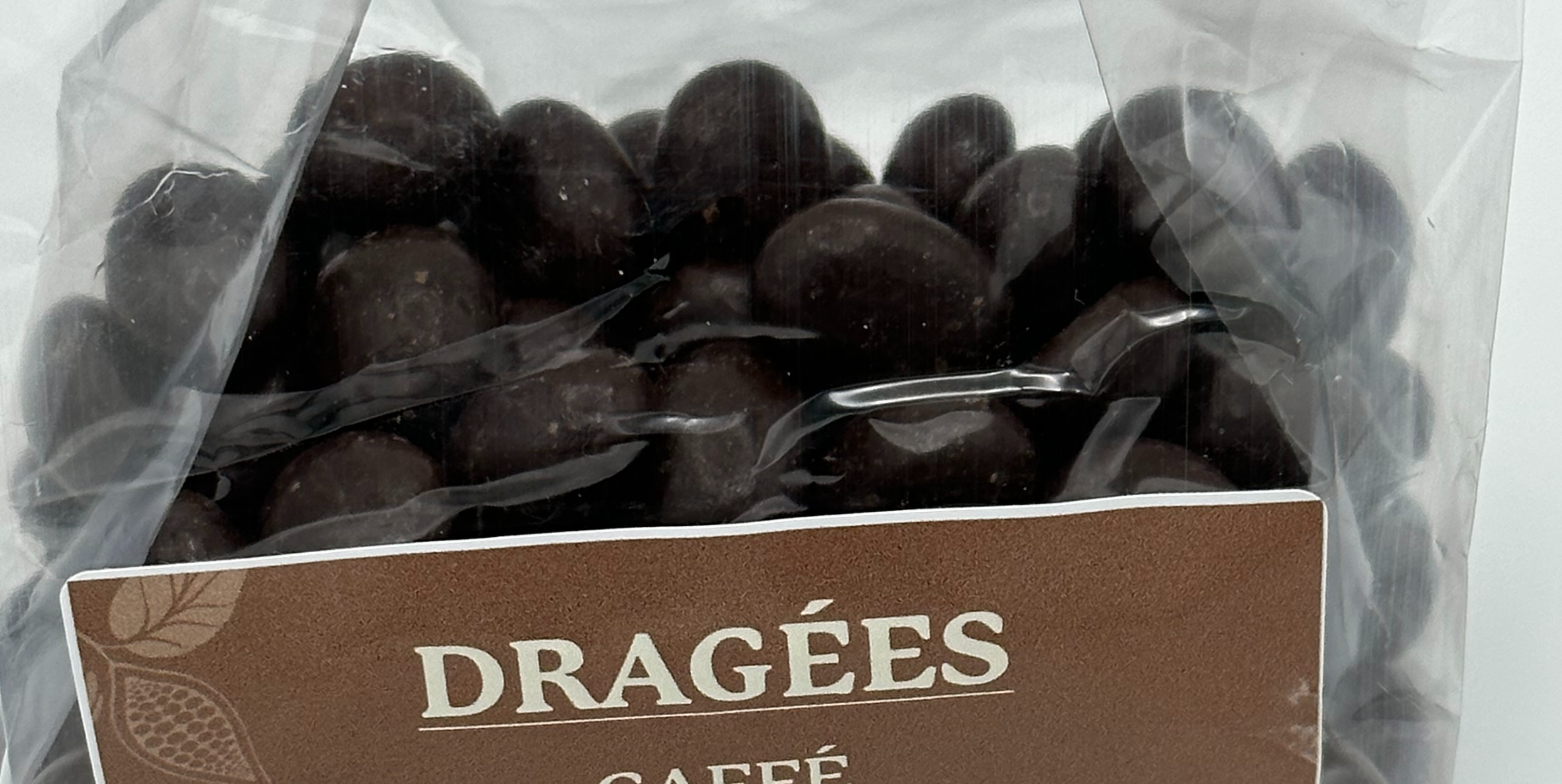 Coffee and black chocolate Dragées
