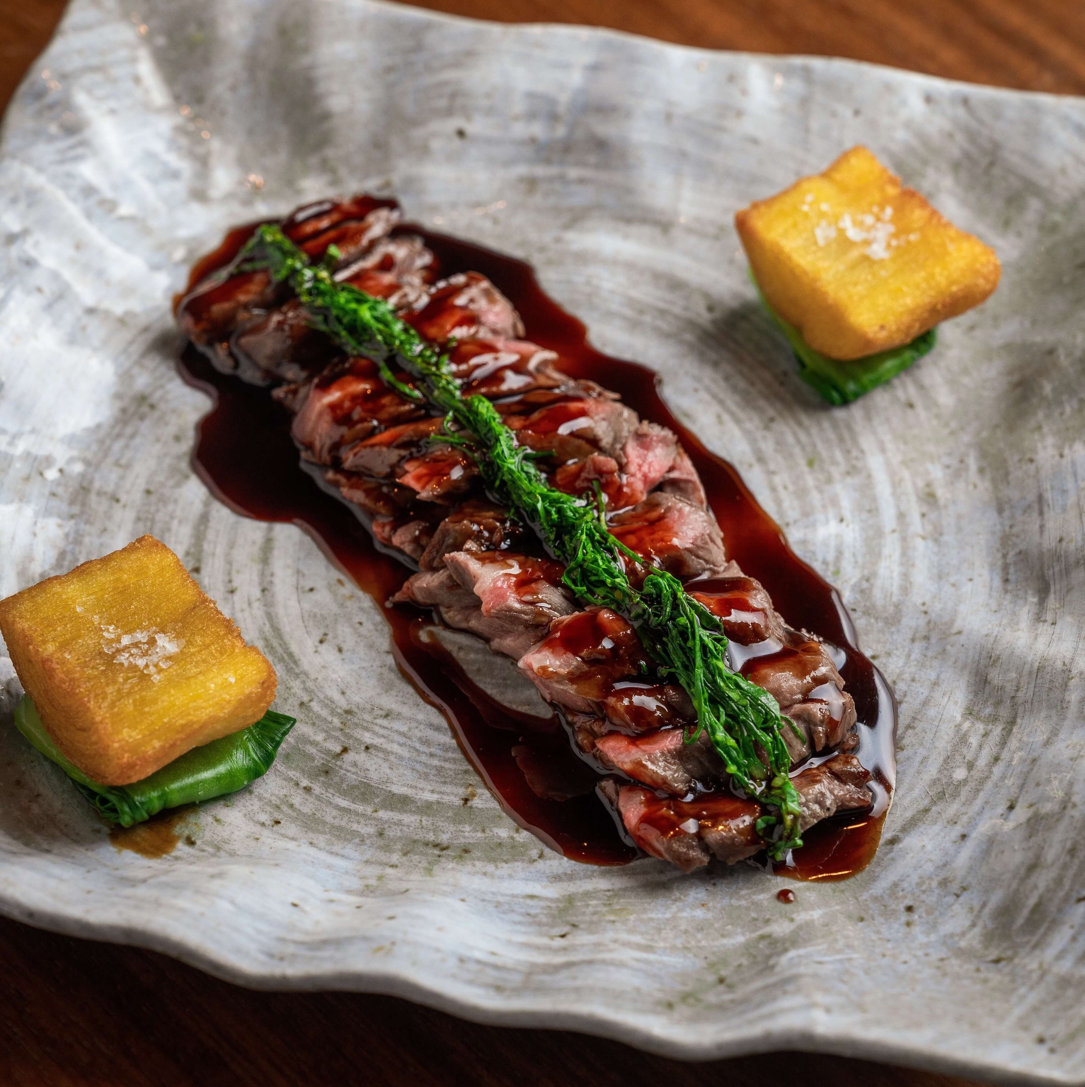 99 galangal skirt steak - 99 Sushi Bar