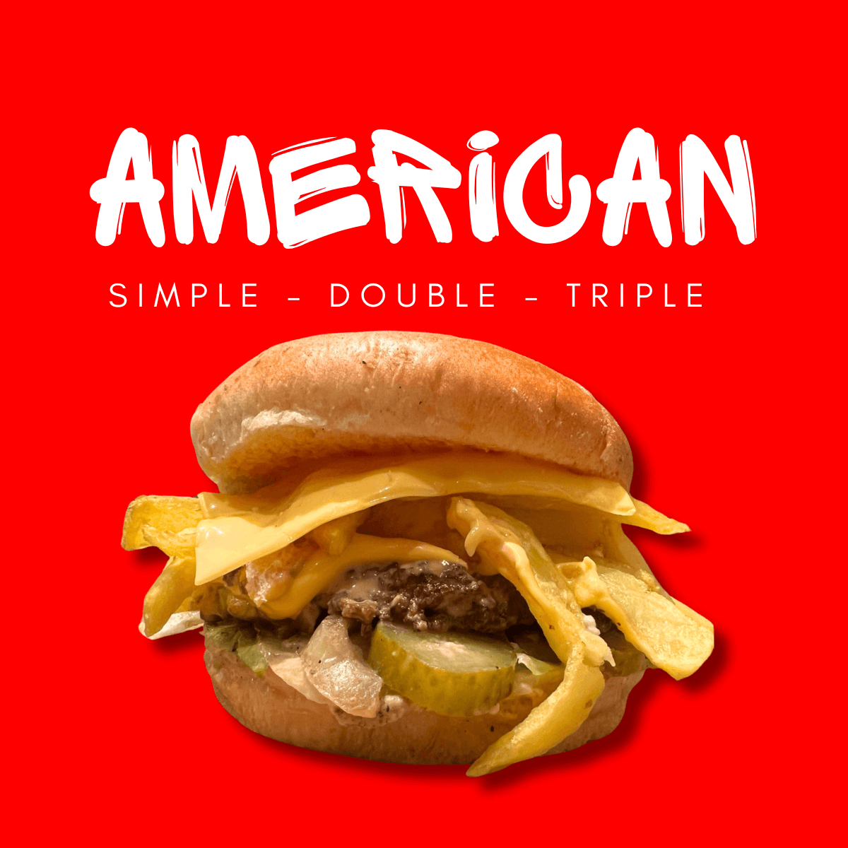 American Burger - Smash | Delivery in Monaco