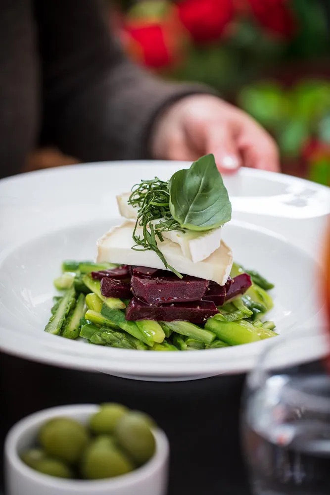 Asparagus Salad - Crazy Pizza