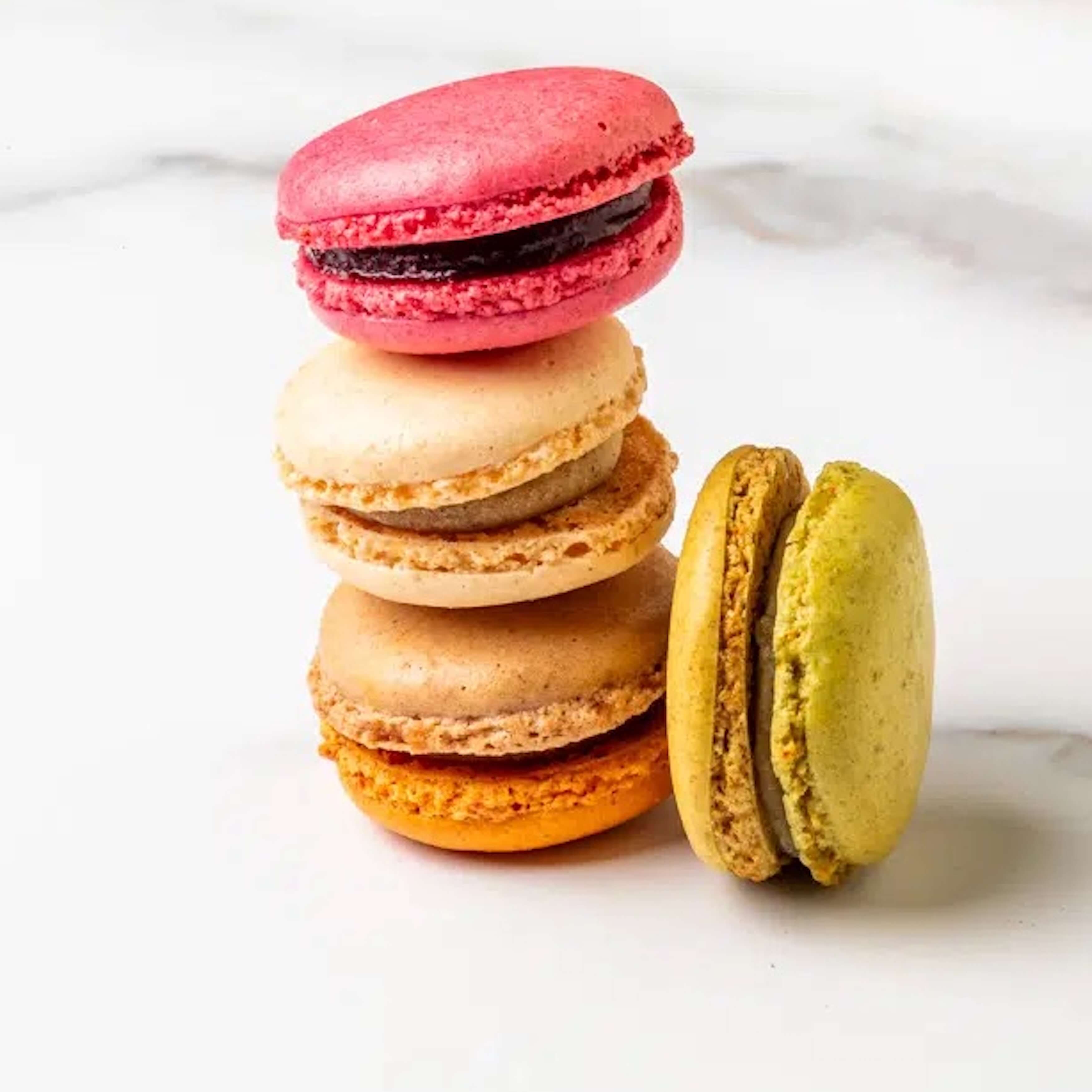 Assortment of Macarons x24 - Creá Monte-Carlo | Ice Cream & Sweets Delivery in Monaco, Cap-d'Ail & Beausoleil