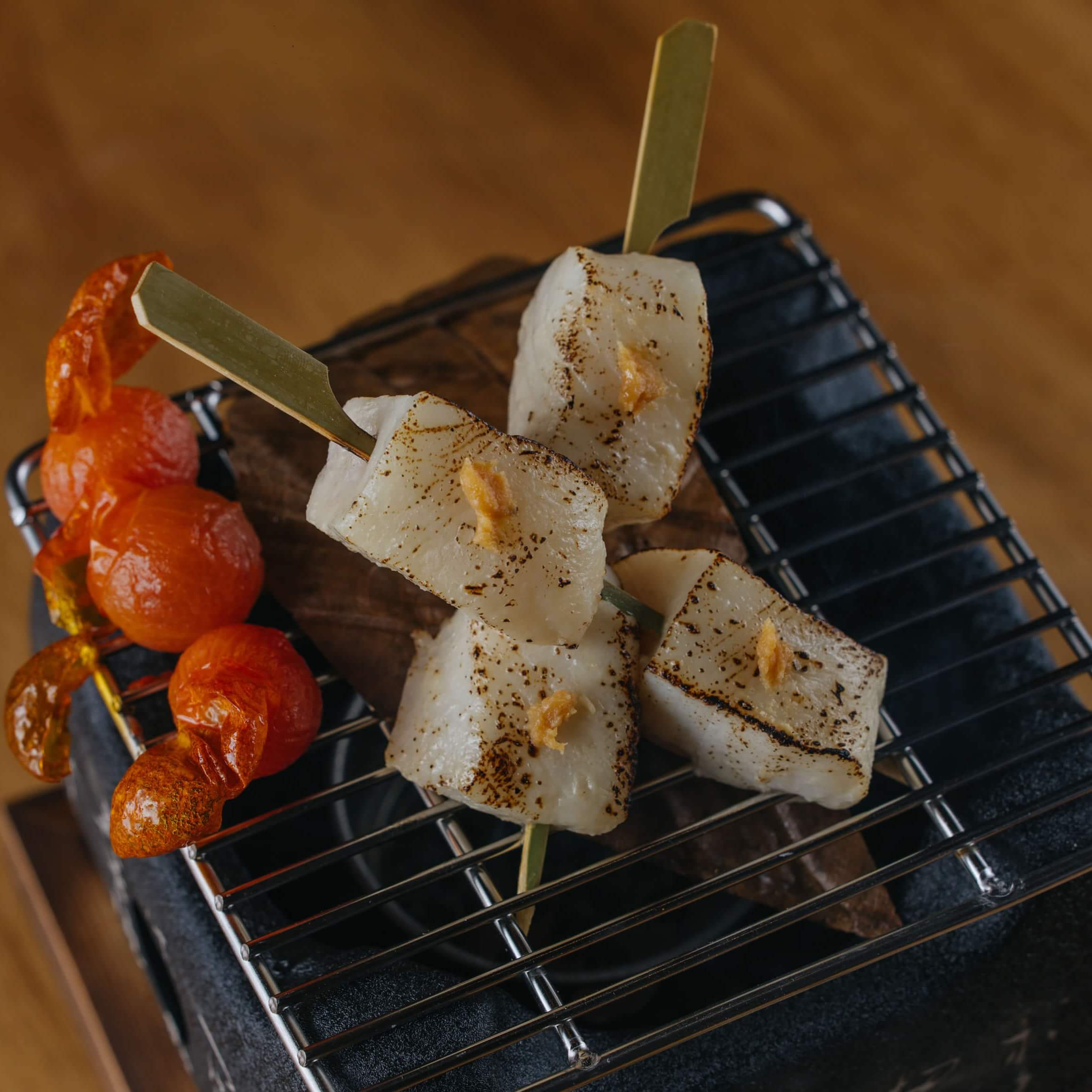 Atlantic sea bass robata - 99 Sushi Bar