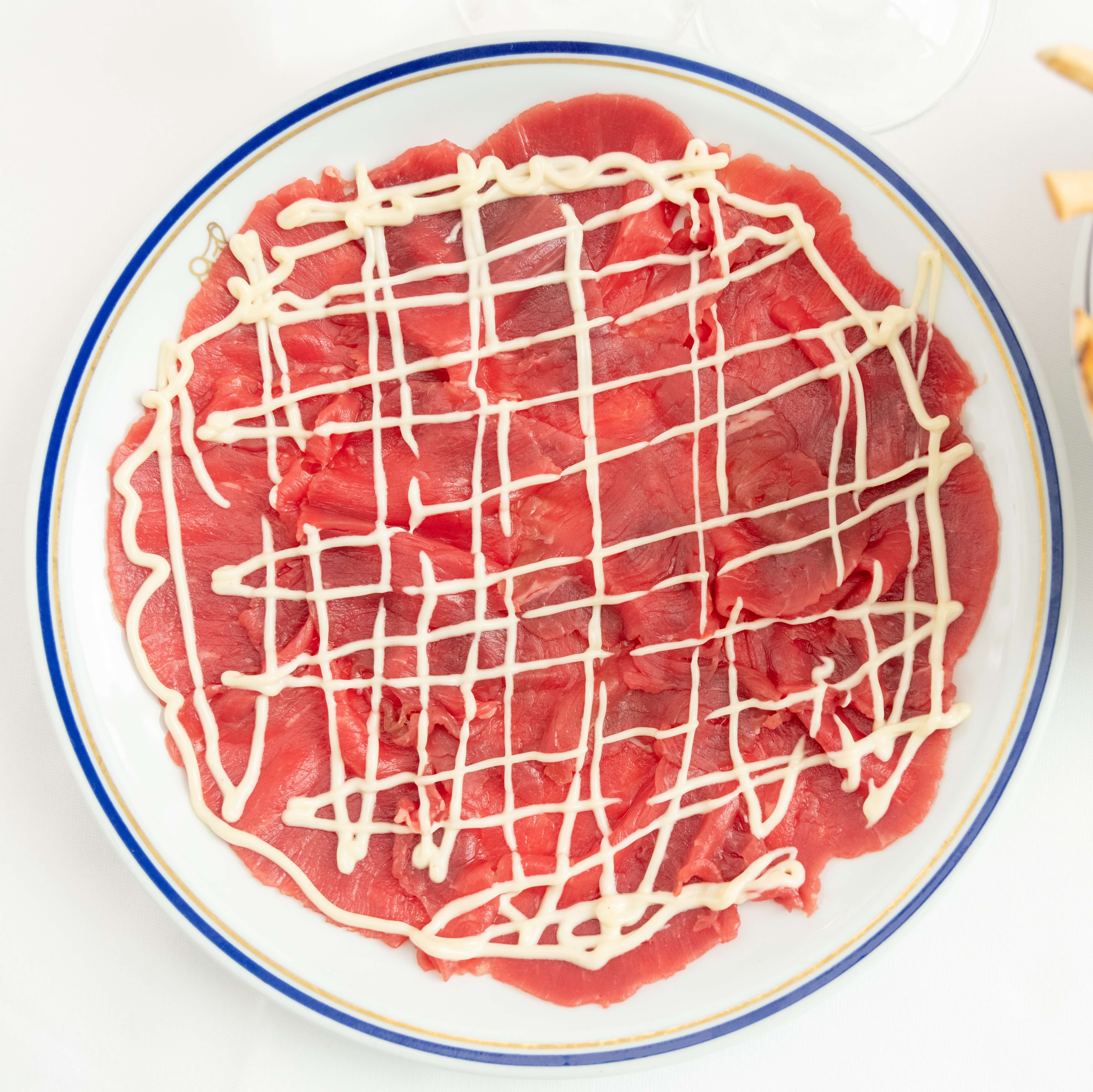 Carpaccio de Boeuf et salade mixte - Cipriani | Livraison Gastronomie Italienne à Monaco
