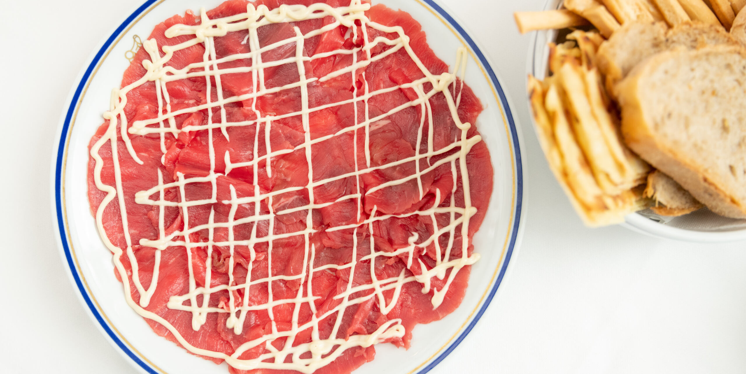 Beef Carpaccio with Mix Salad