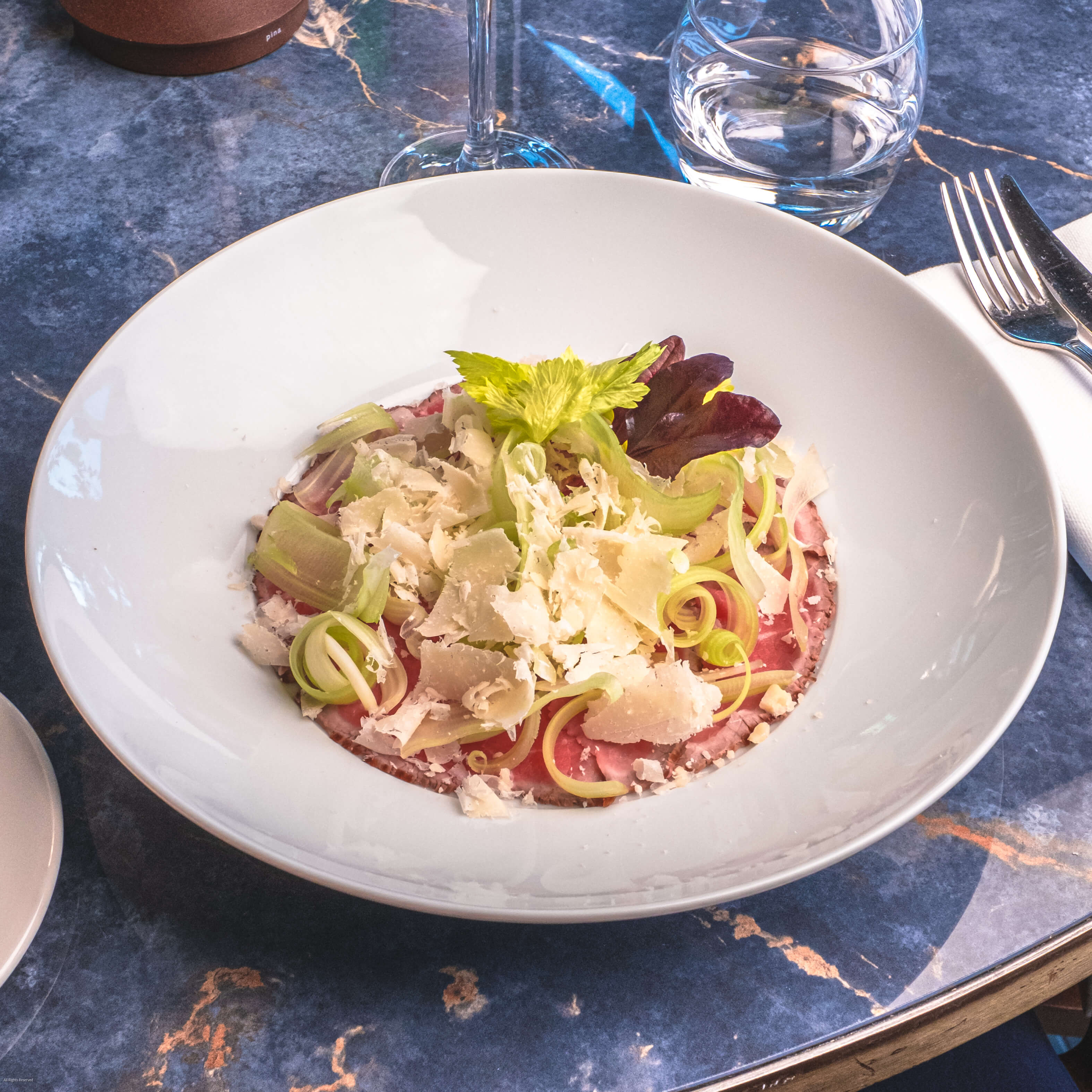 Beef Carpacio - Avenue 31 | Mediterranean Cuisine Delivery in Monaco