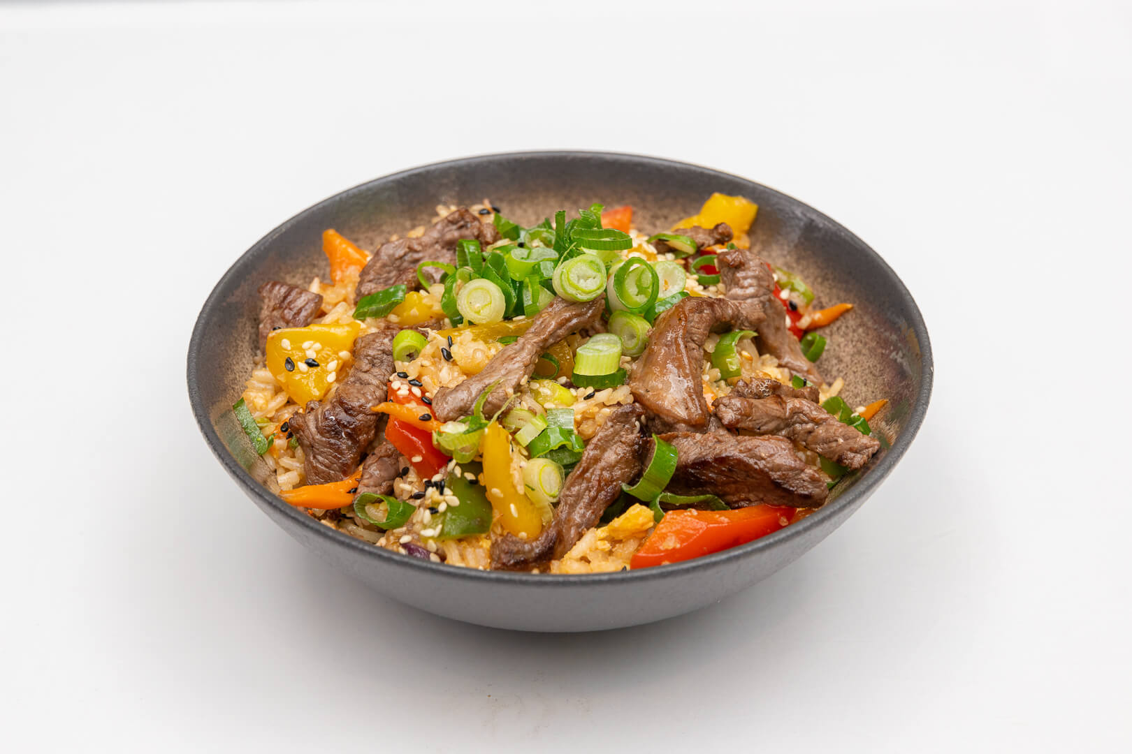 Beef Stir-Fried Rice