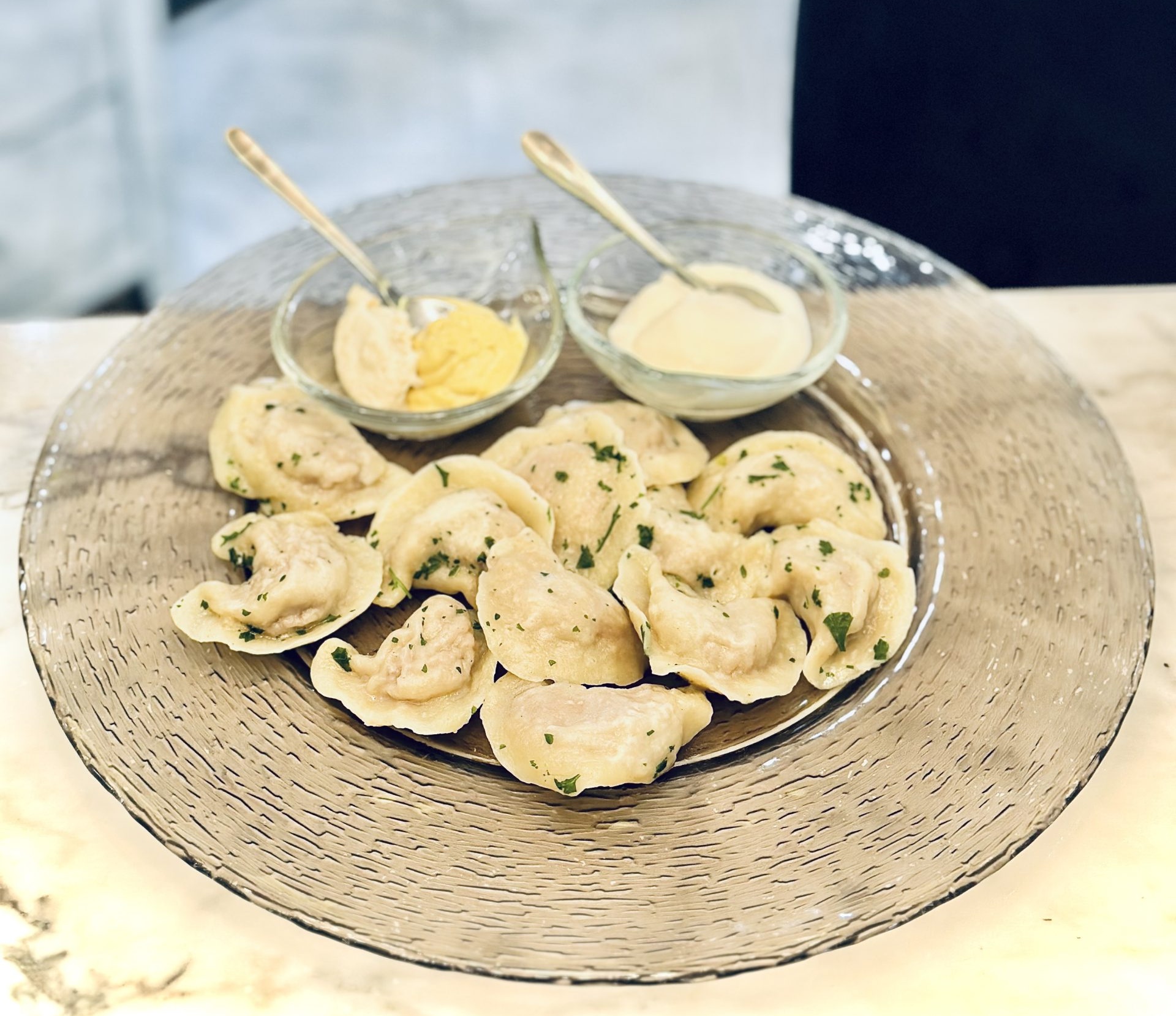 Beef and porc Pelmeni - Bubble Bar