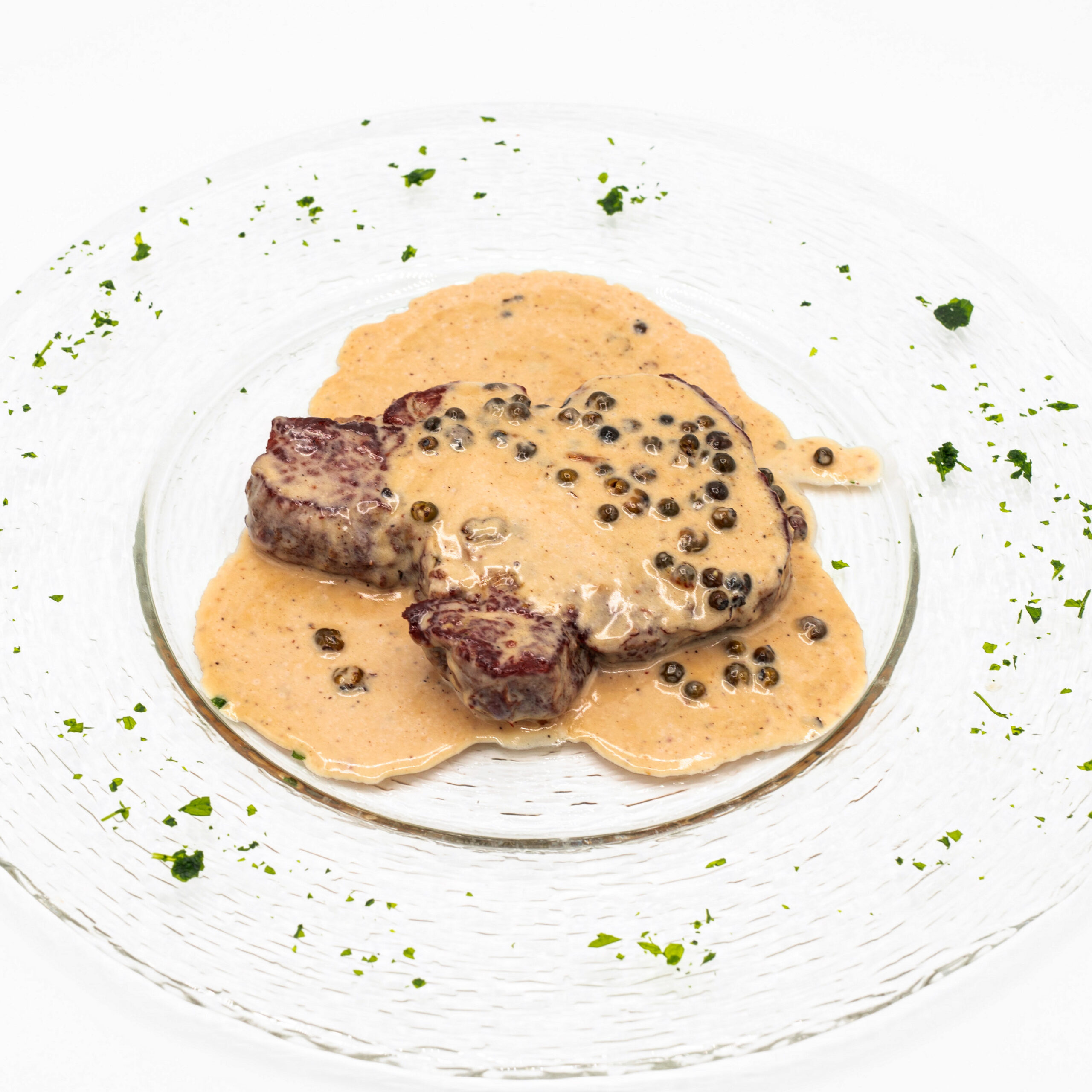 Beef filet with pepper sauce - Bubble Bar
