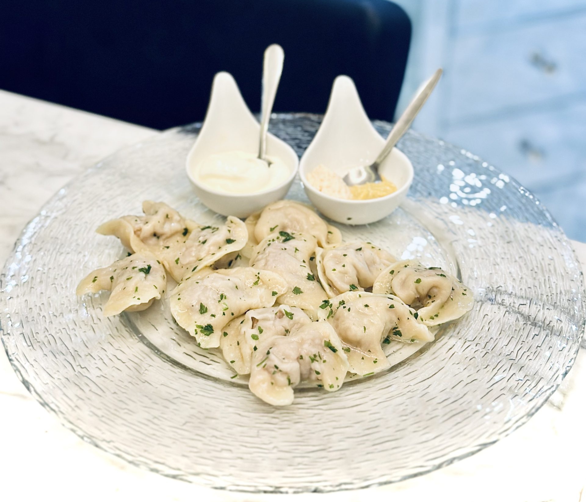 Beef pelmeni - Bubble Bar