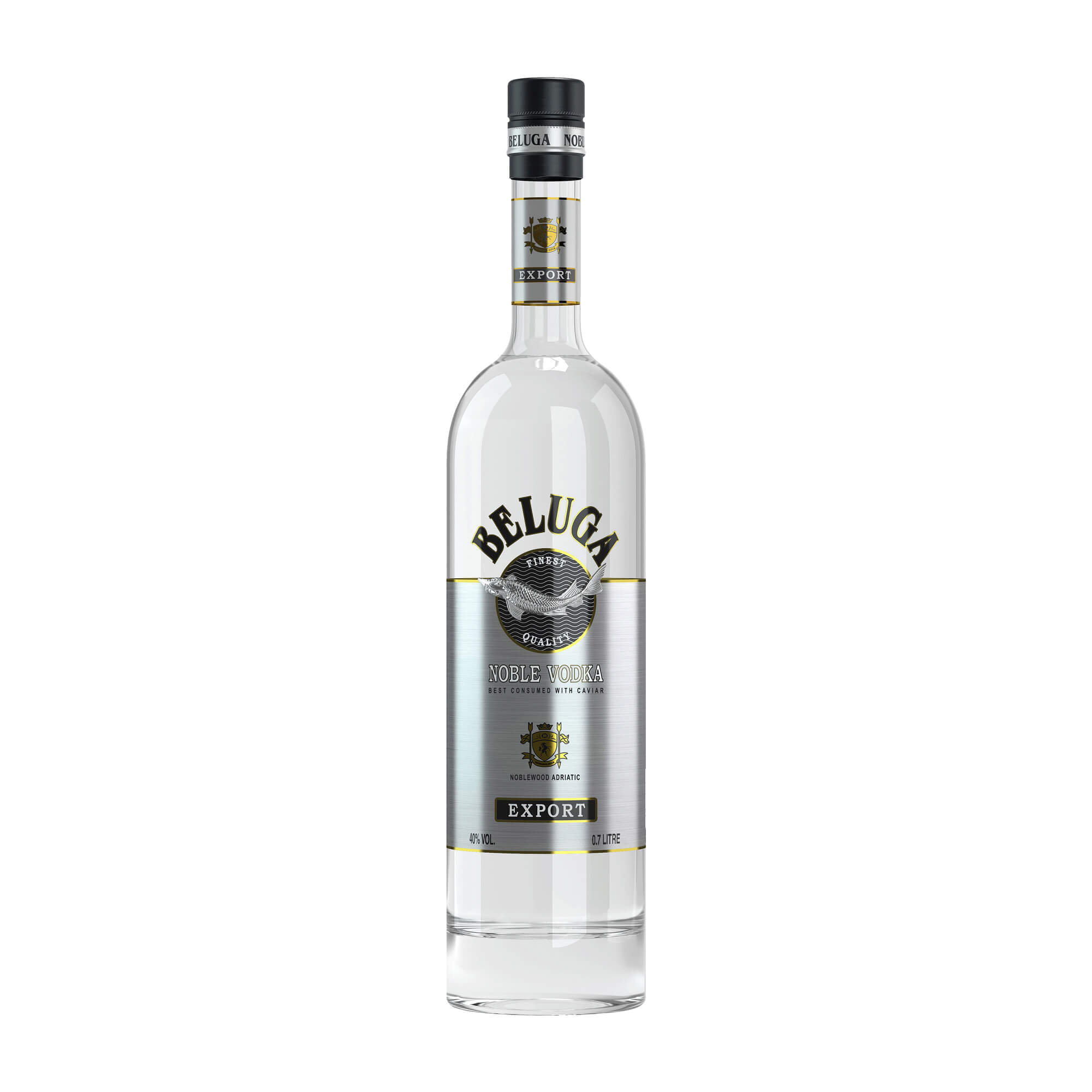 Beluga Vodka Noble 40° 70 cl - Drinks & Ice Cream in 30 Minutes | Mr. Room Service