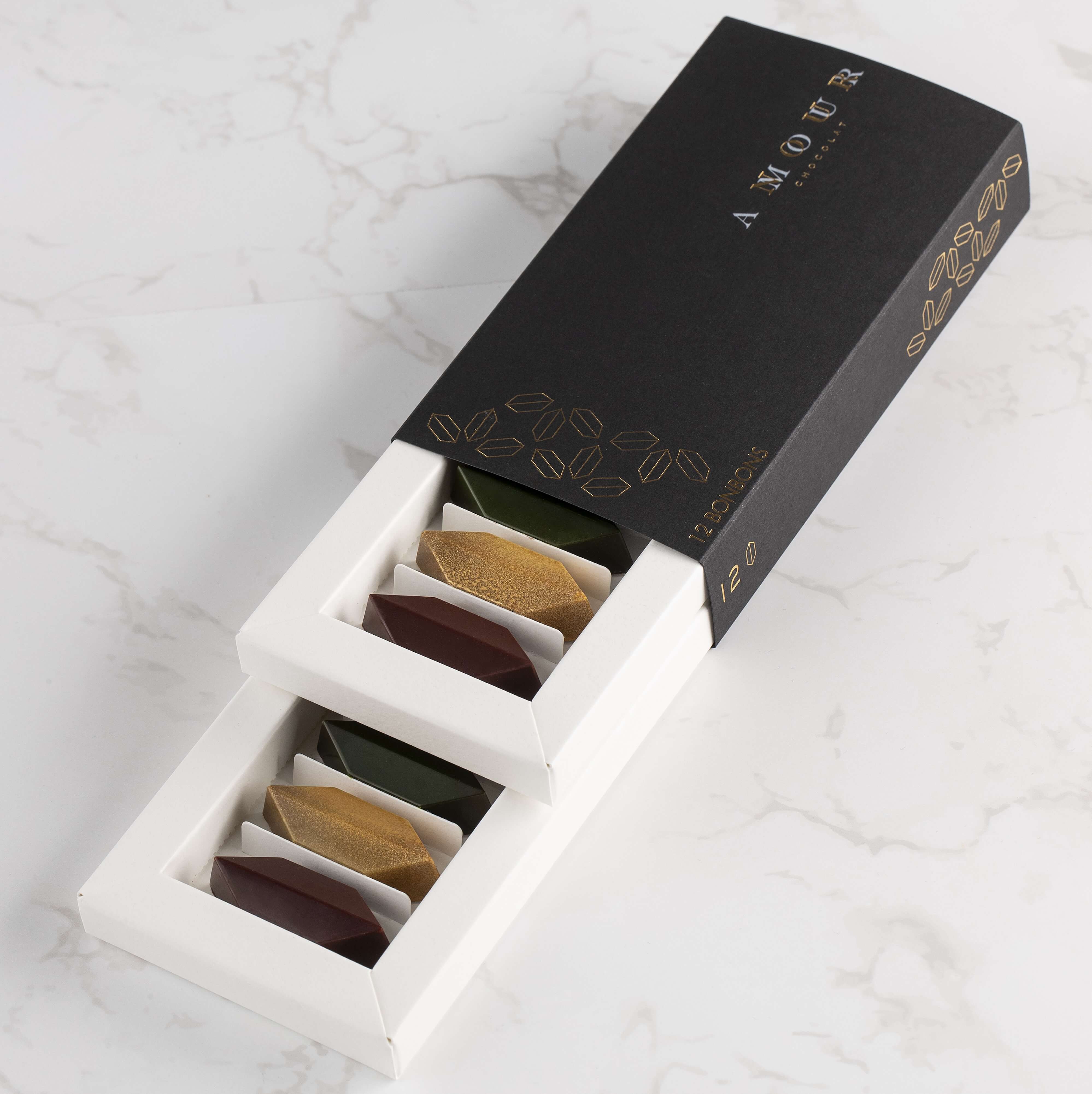 Box of 12 Sweets - Anour Chocolat Delivery Monaco | Mr Room Service