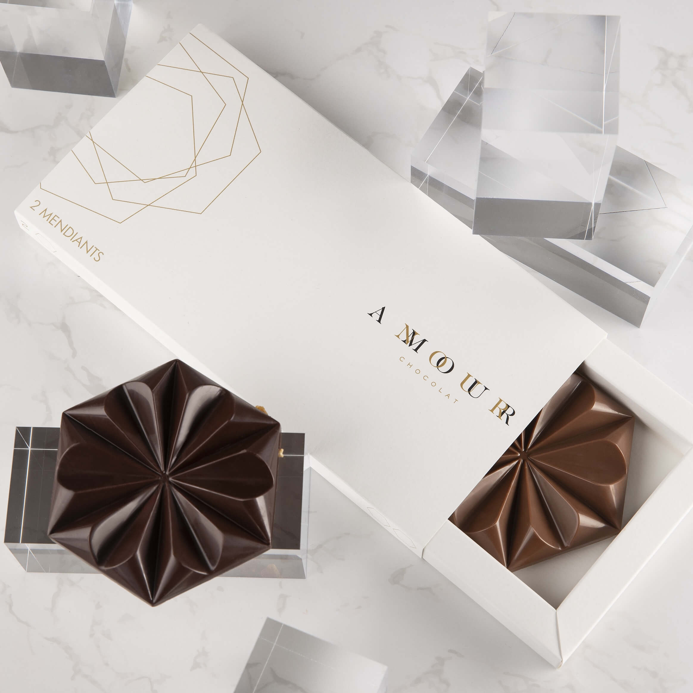 Box of 2 Mendiants Géants - Anour Chocolat Delivery Monaco | Mr Room Service