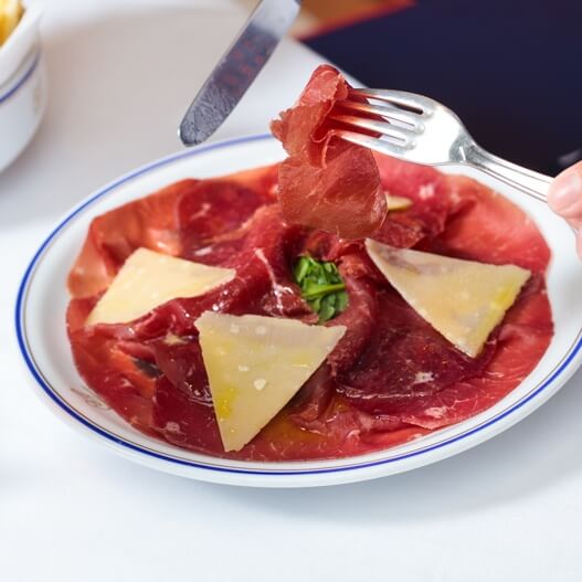 Bresaola, roquette et parmesan - Cipriani | Livraison Gastronomie Italienne à Monaco