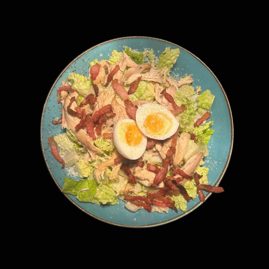 Caesar salad with spit-roasted chicken - Truffle Gourmet San Maurizio | Truffle & Pasta Delivery in Monaco