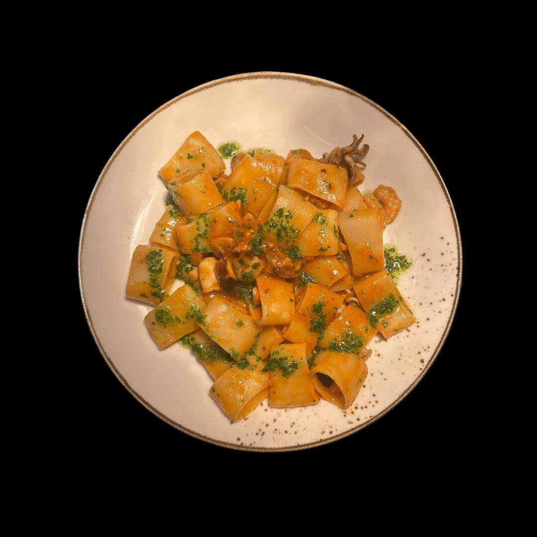 Calamarata seafood - Truffle Gourmet San Maurizio | Truffle & Pasta Delivery in Monaco