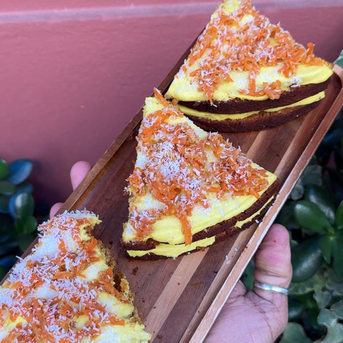 Carrot turmeric cake - Seaside Juicery