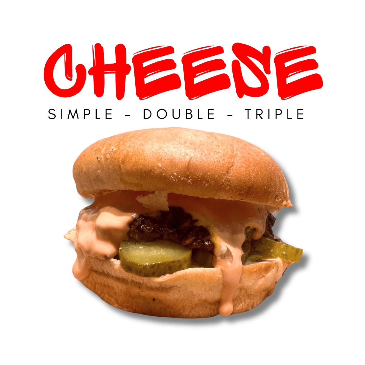 Cheese Burger - Smash | Delivery in Monaco