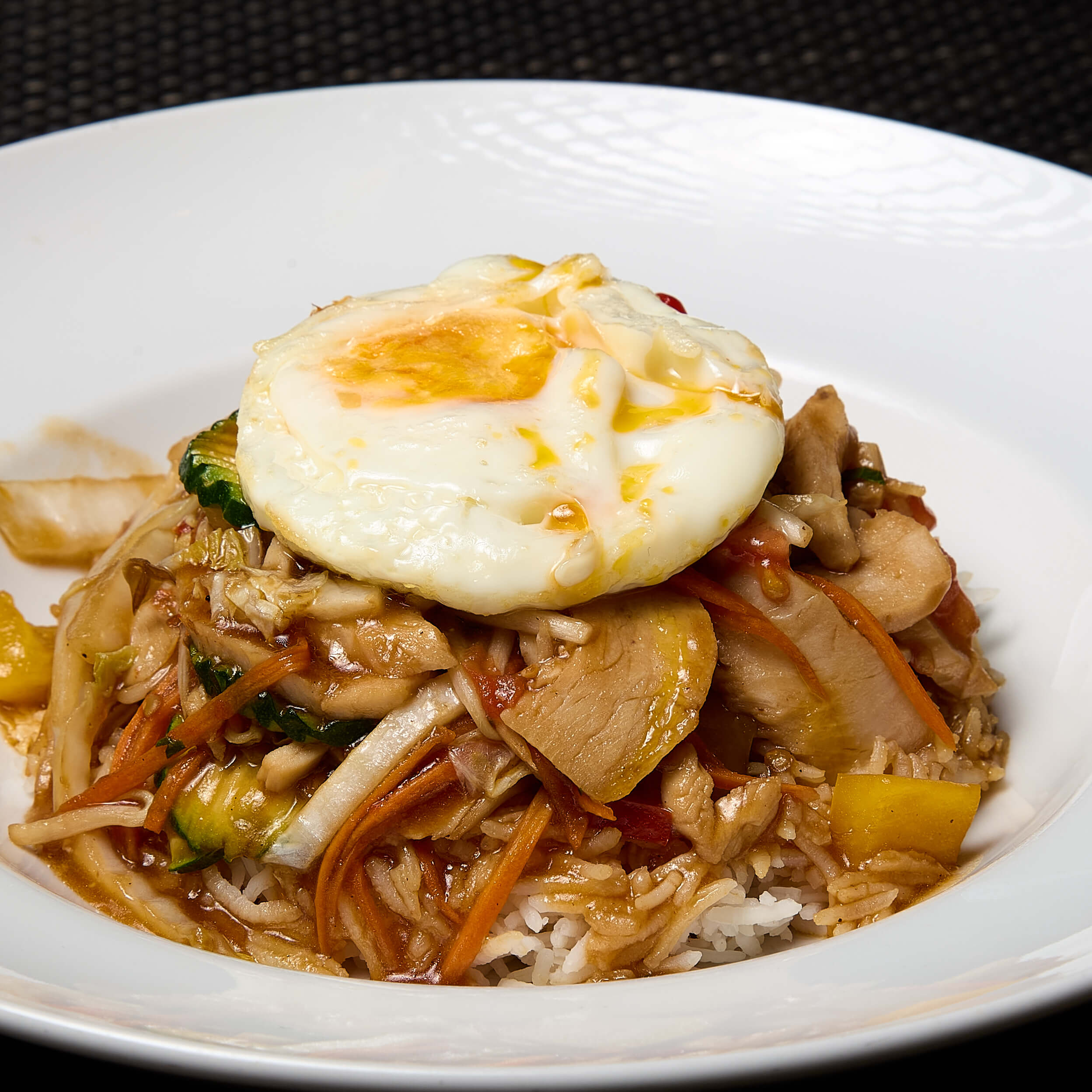 Chicken Bol renversé - Aux Saveurs des Iles