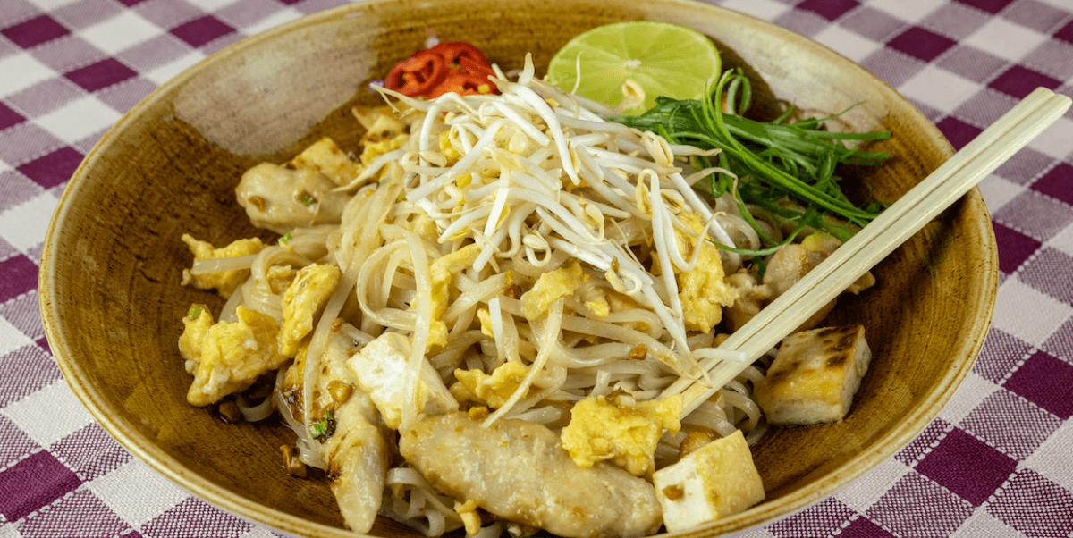 Chicken and Tofu Pad Thaï 