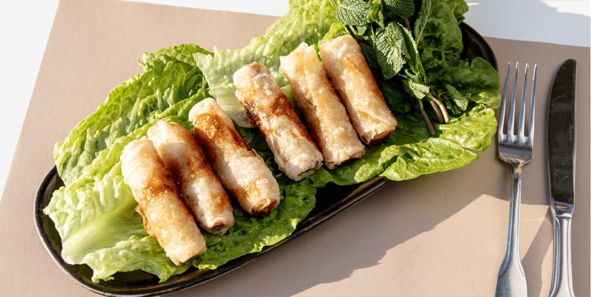 Chicken spring rolls