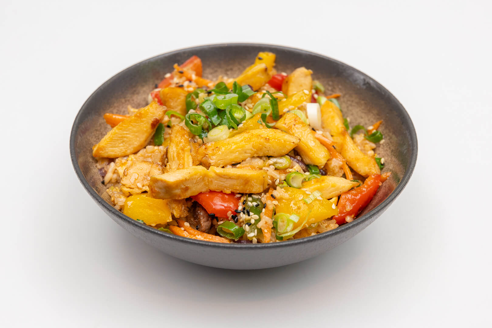 Chicken Stir-Fried Rice