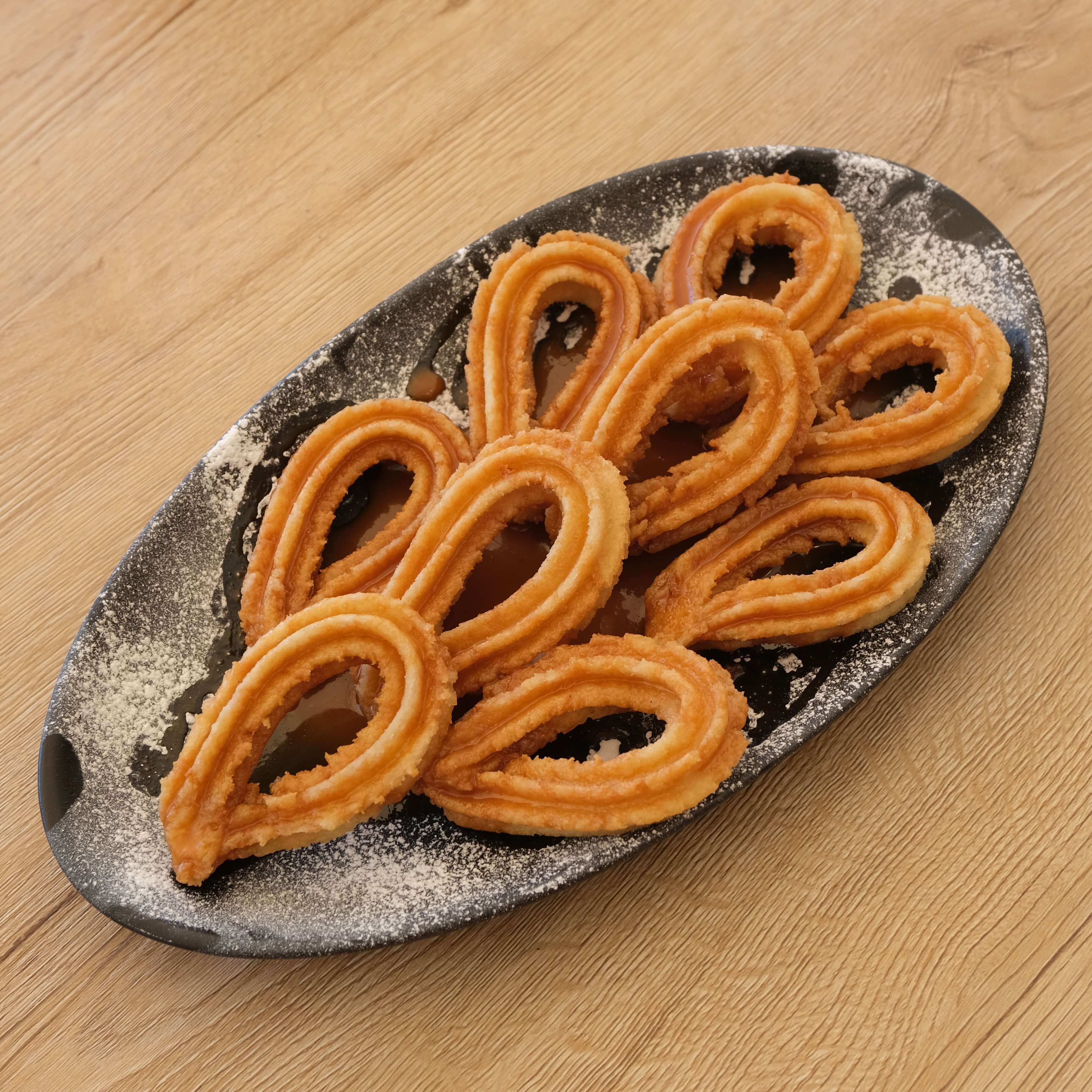 Churros con cajeta - Sexy Tacos | Livraison Cuisine Mexicaine à Monaco, Cap-d'Ail & Beausoleil