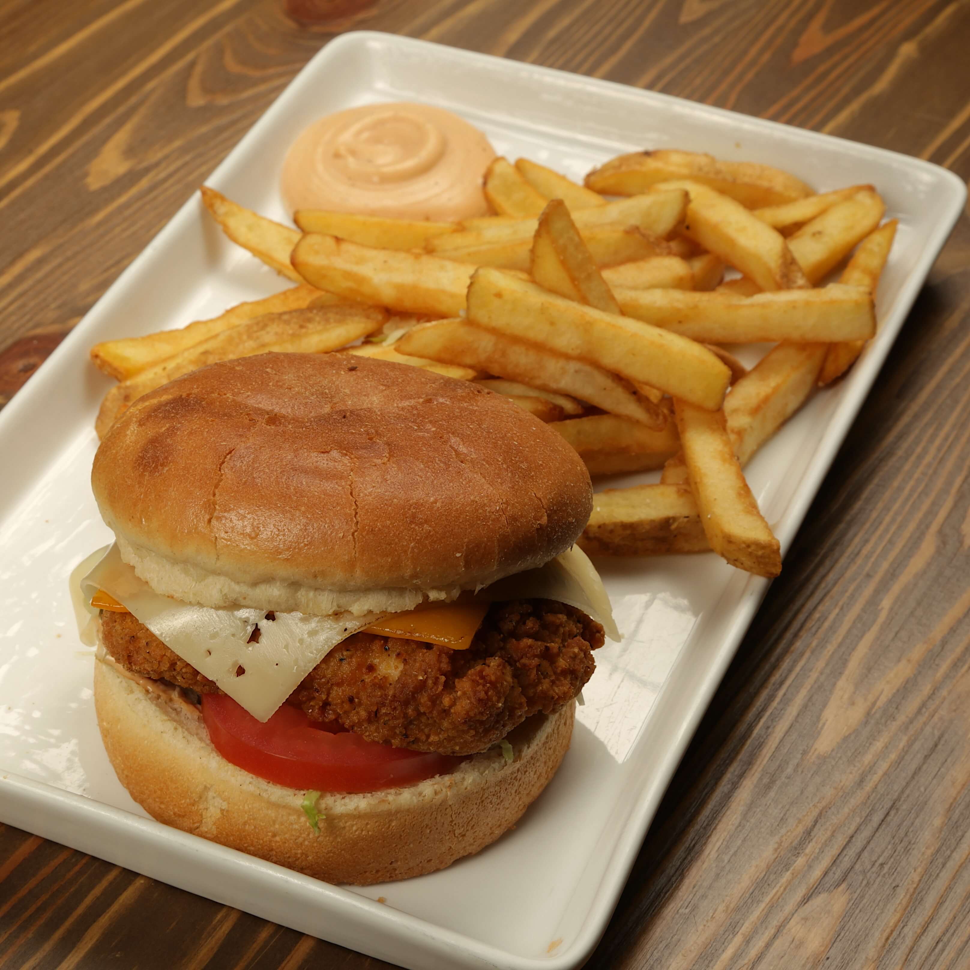 Crispy Cheese Chicken - Old Wild West  | Delivery in Monaco