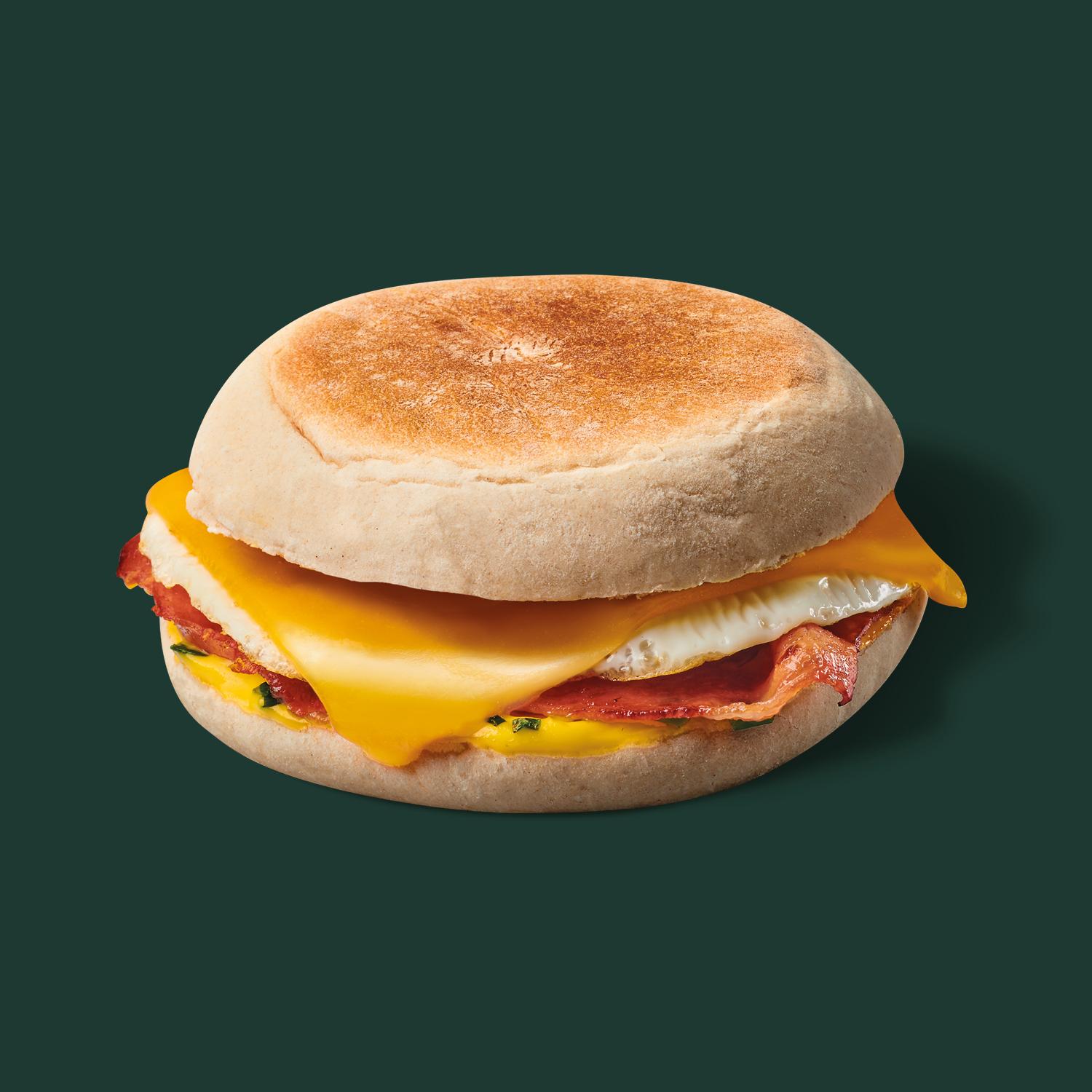 Egg and bacon muffin - 130g - Starbucks | Delivery in Monaco