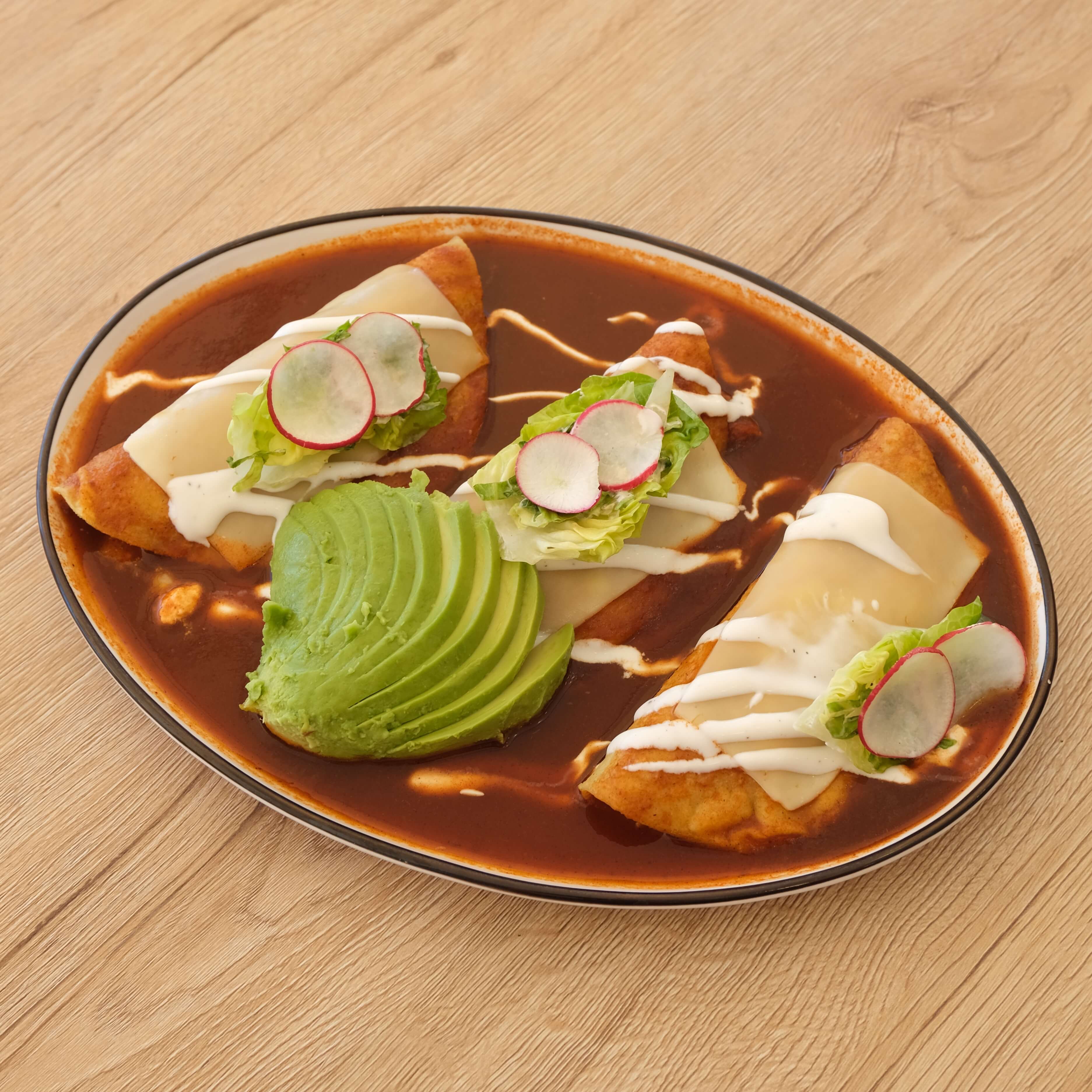 Enchiladas Rojas - Sexy Tacos | Livraison Cuisine Mexicaine à Monaco, Cap-d'Ail & Beausoleil