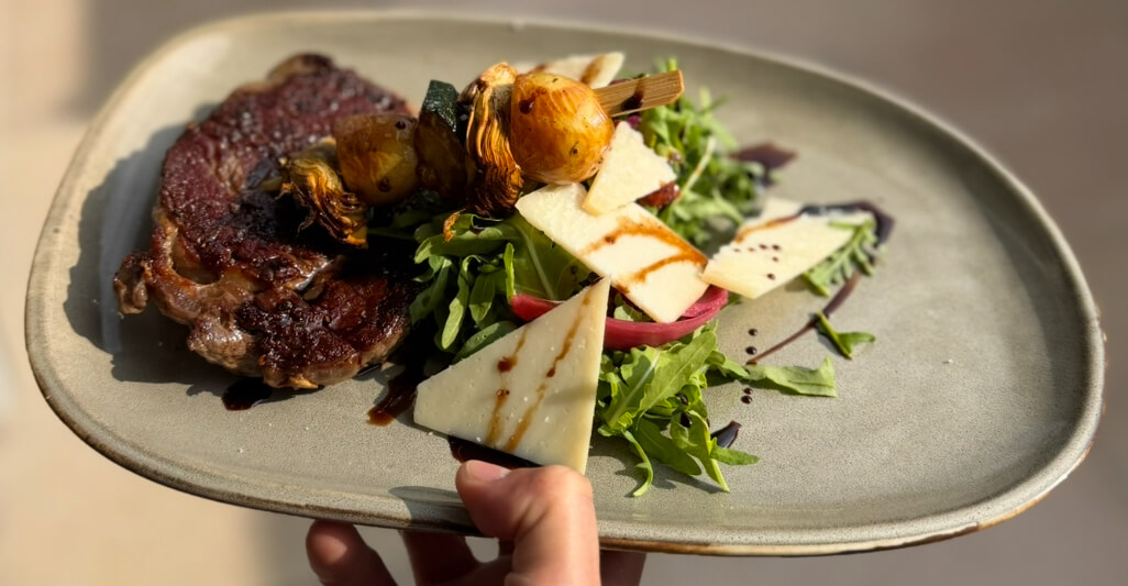 Entrecôte 250g Italian way - La Note Bleue | Beachside Dining Delivery in Monaco