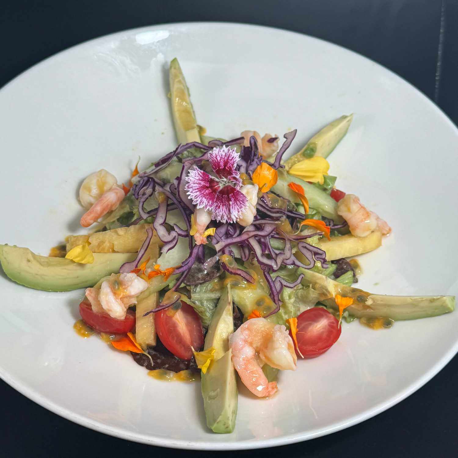 Exotic Salad - Huit et Demi Food Delivery | Gourmet Italian & French Cuisine in Monaco