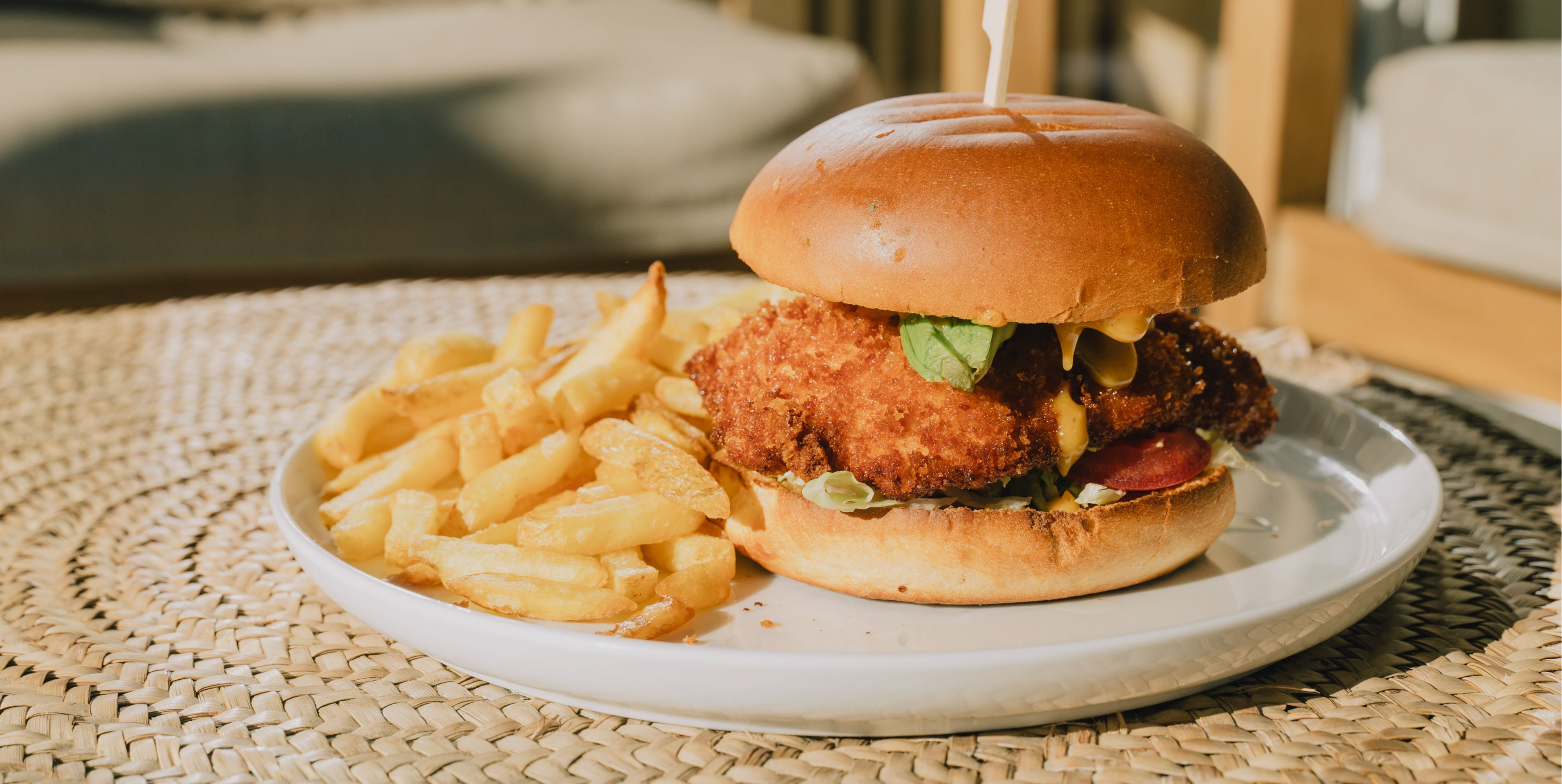 Fried Chicken Burger