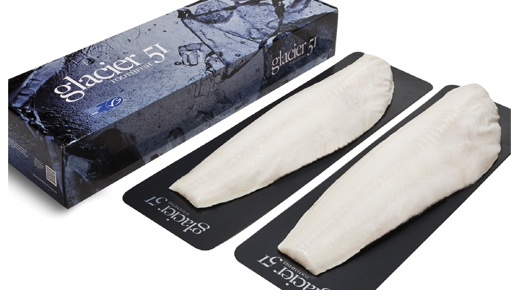 Glacier 51 Toothfish, Chilean Sea Bass Whole Fillet