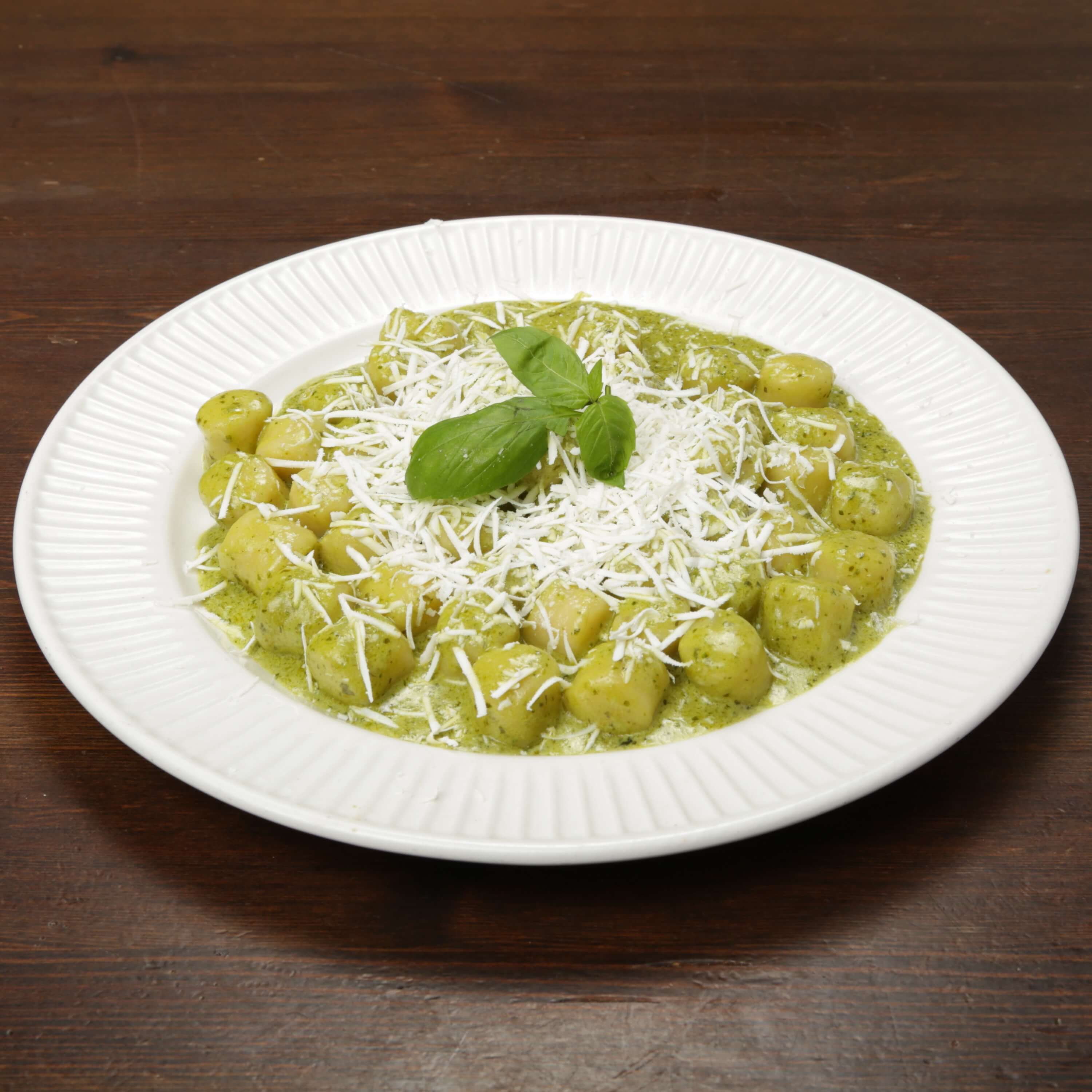 Gnocchi pesto zucchini ricotta salata - Prince Of Venice | Delivery in Monaco