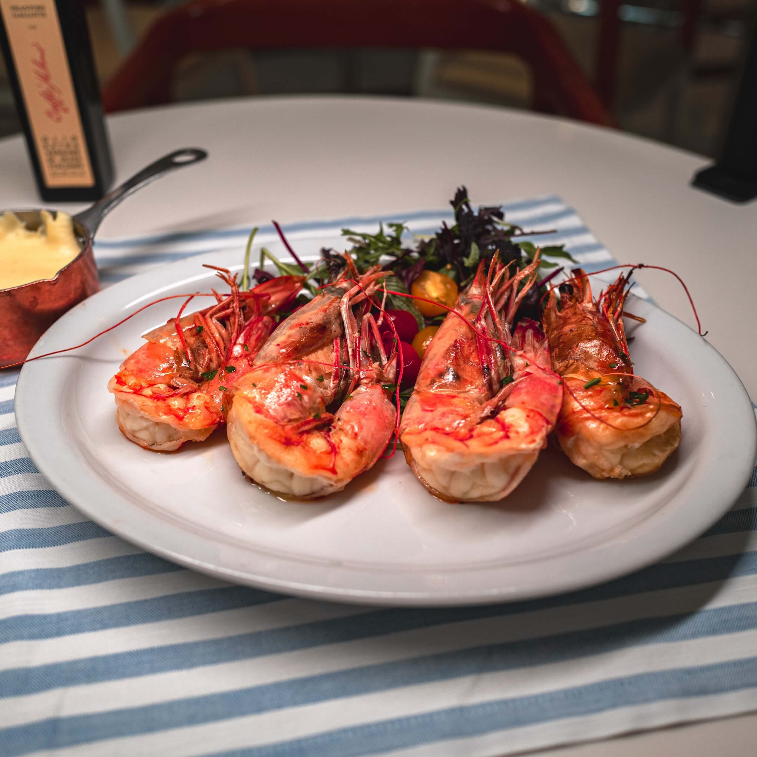 Grilled Prawns - Caffe Milano | Italian Restaurant Delivery in Monaco
