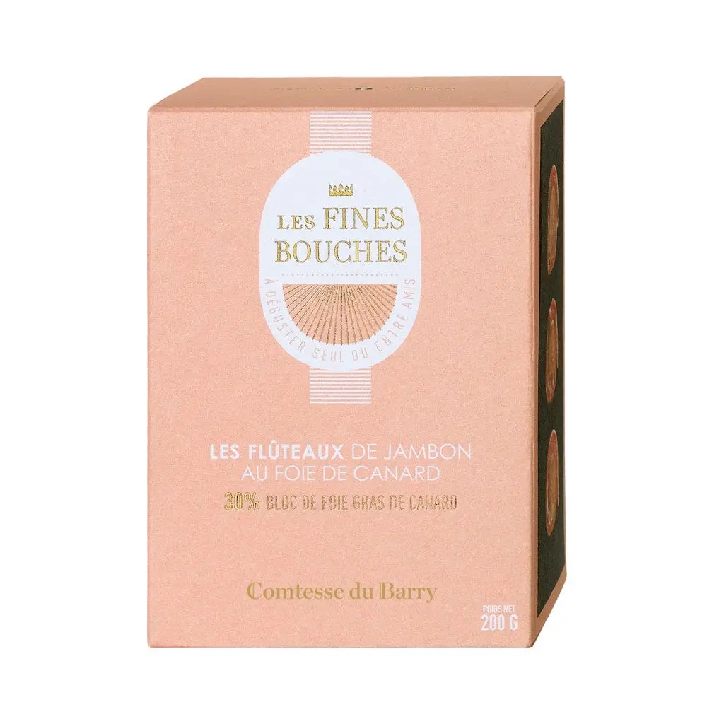 Ham Rolls with Duck Foie Gras (30%) 200g - Comtesse du Barry
