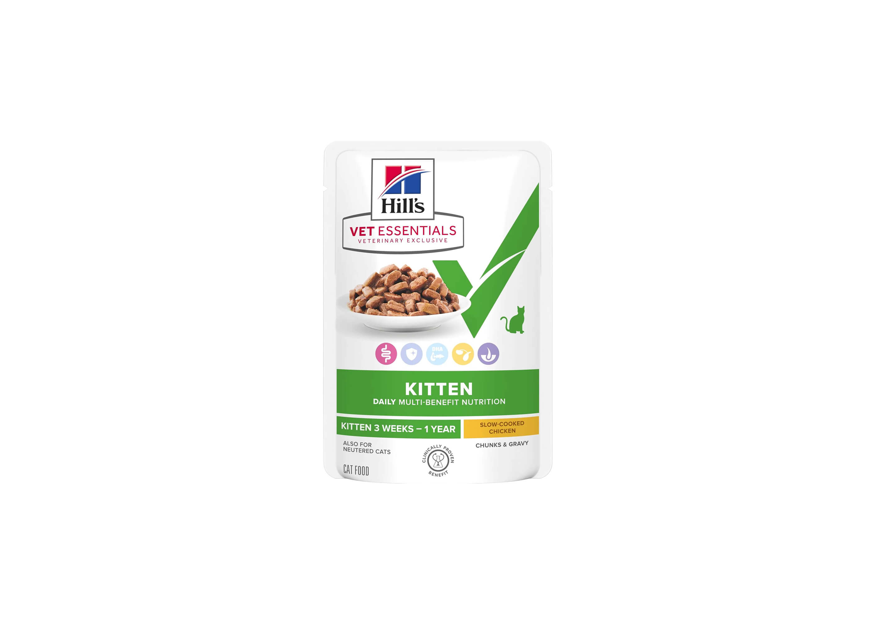 85g Hill's - Kitten pouch (x12) - VetMonaco | Delivery Monaco
