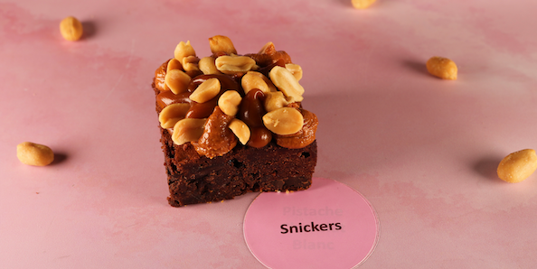 Individual Brownie Snickers