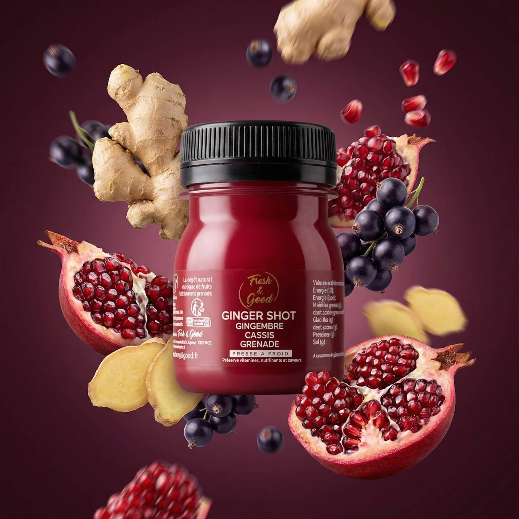 J16 Pomegranate Blackcurrant 60ml - Drinks & Ice Cream in 30 Minutes | Mr. Room Service