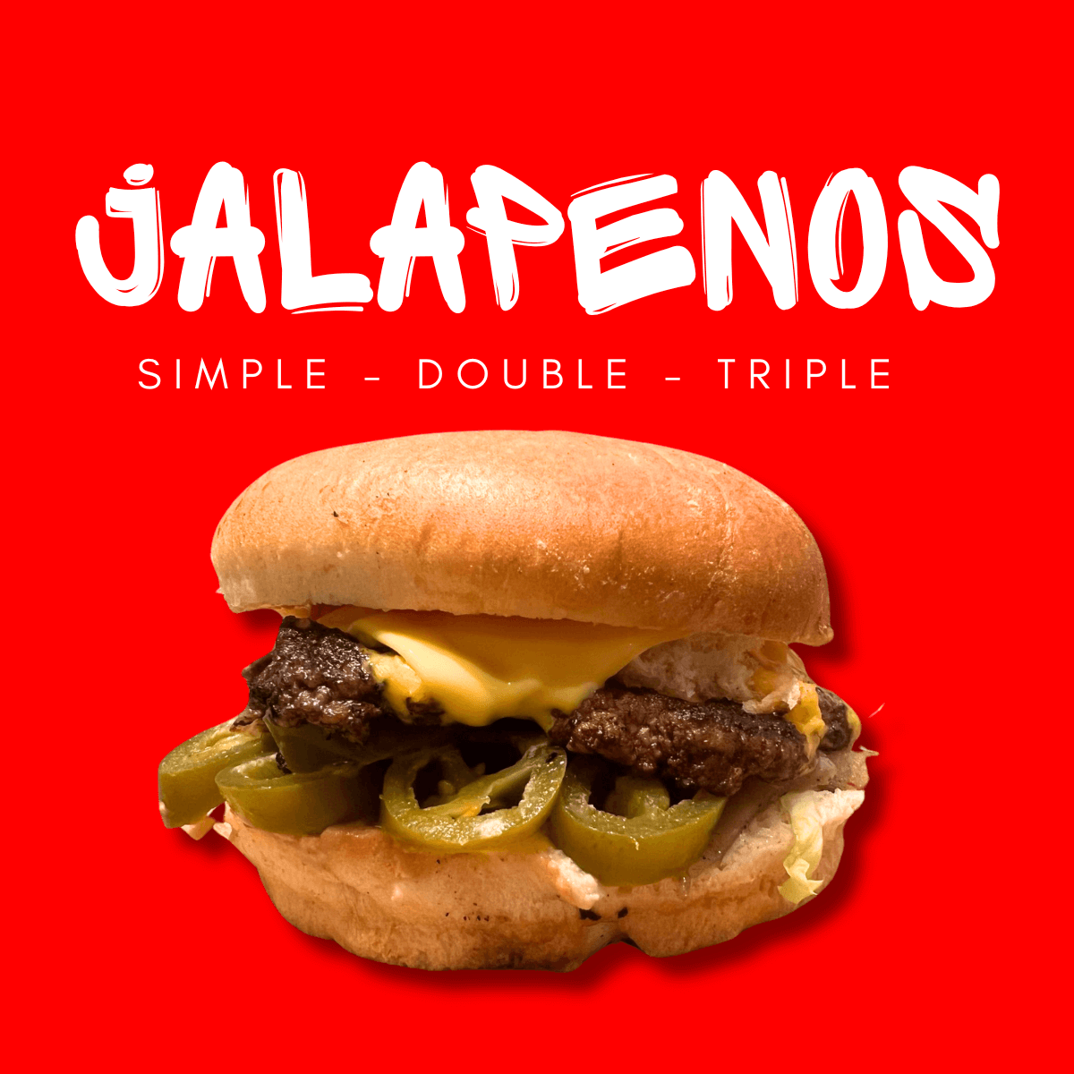 Jalapeños Burger - Smash | Delivery in Monaco