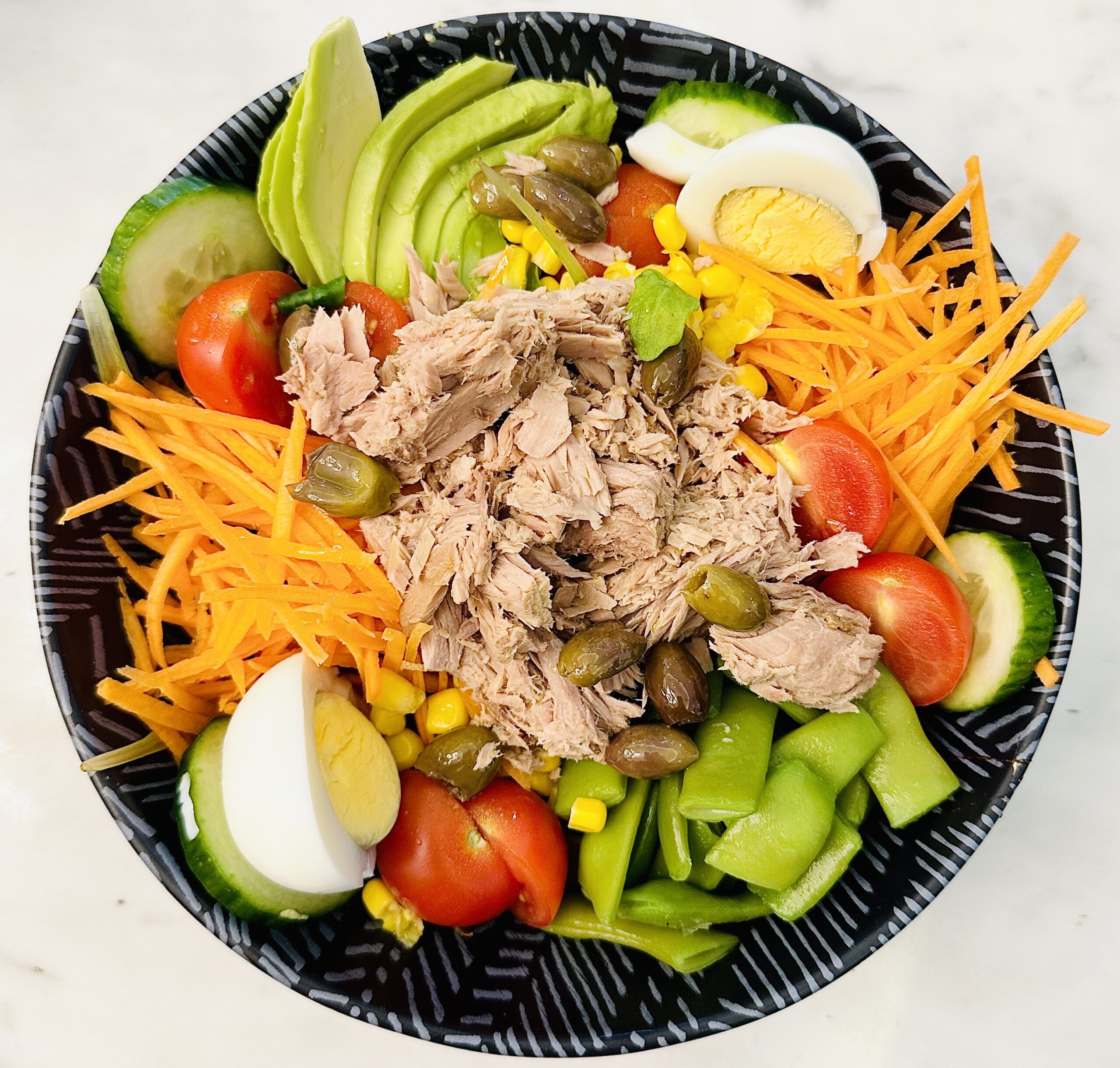 Keto Niçoise Bowl - Bubble Bar