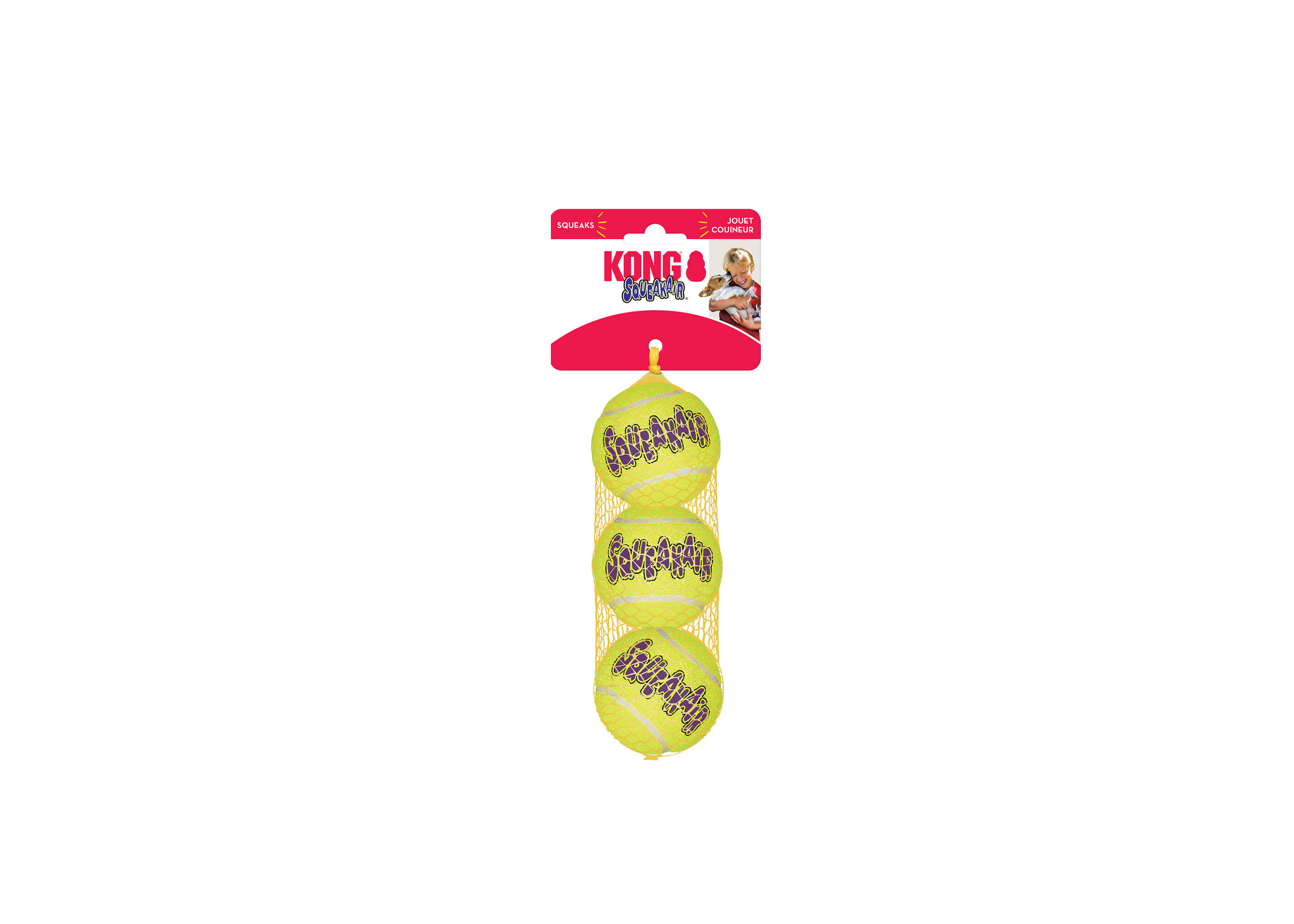 Kong Squeakair - Balls M - VetMonaco | Delivery Monaco
