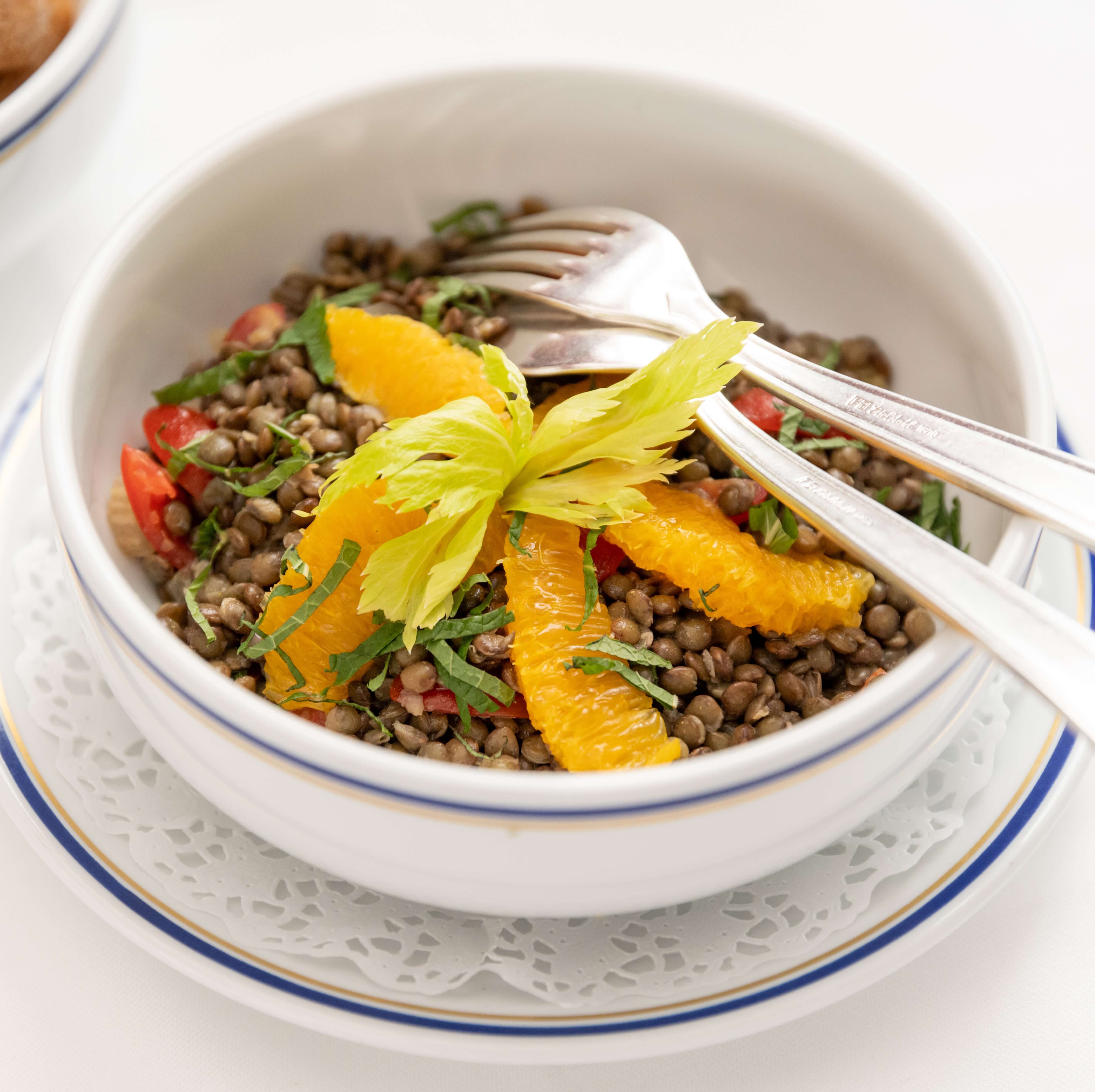 Salade de lentilles - Cipriani | Livraison Gastronomie Italienne à Monaco