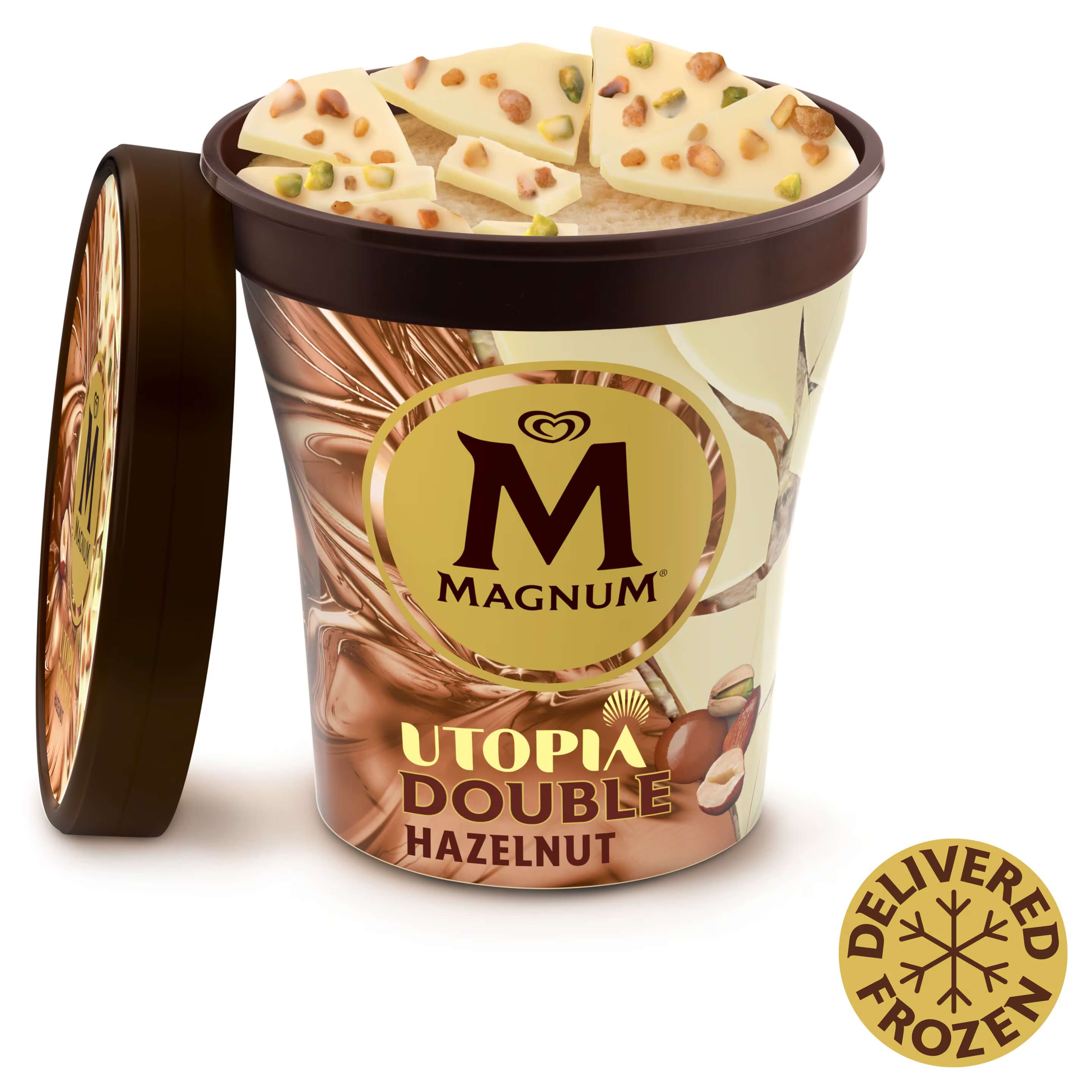 Magnum Utopia Double Hazelnut - Ben & Jerry’s x Magnum Ice Cream Shop Monaco – Premium Frozen Treats