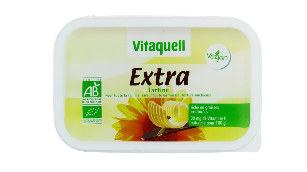 Margarine extra bio 250g Vitaquell