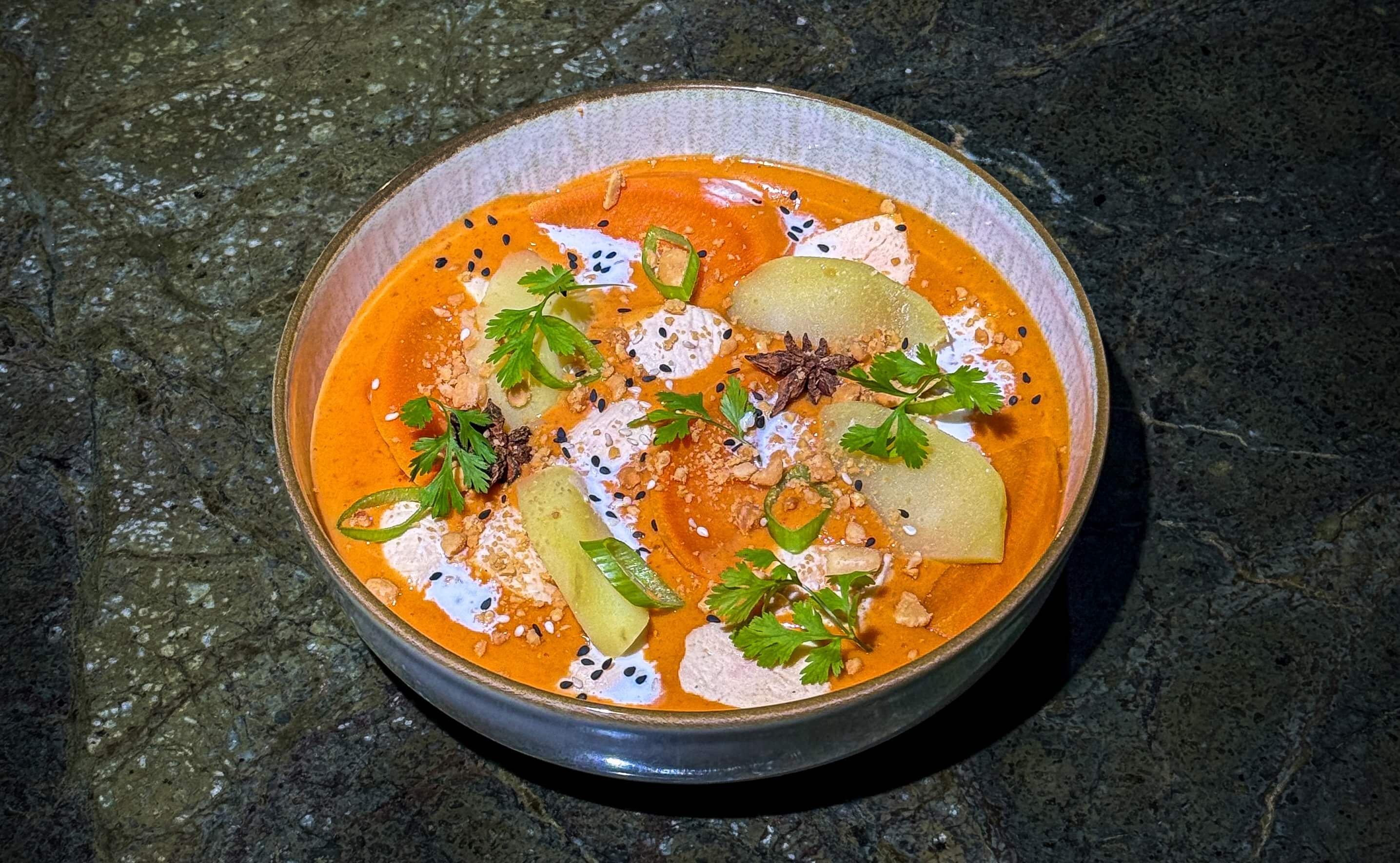 Massaman Chicken - Spicy Bamboo Thai Monaco — Pad Thai, Bo Bun & Curry Delivery