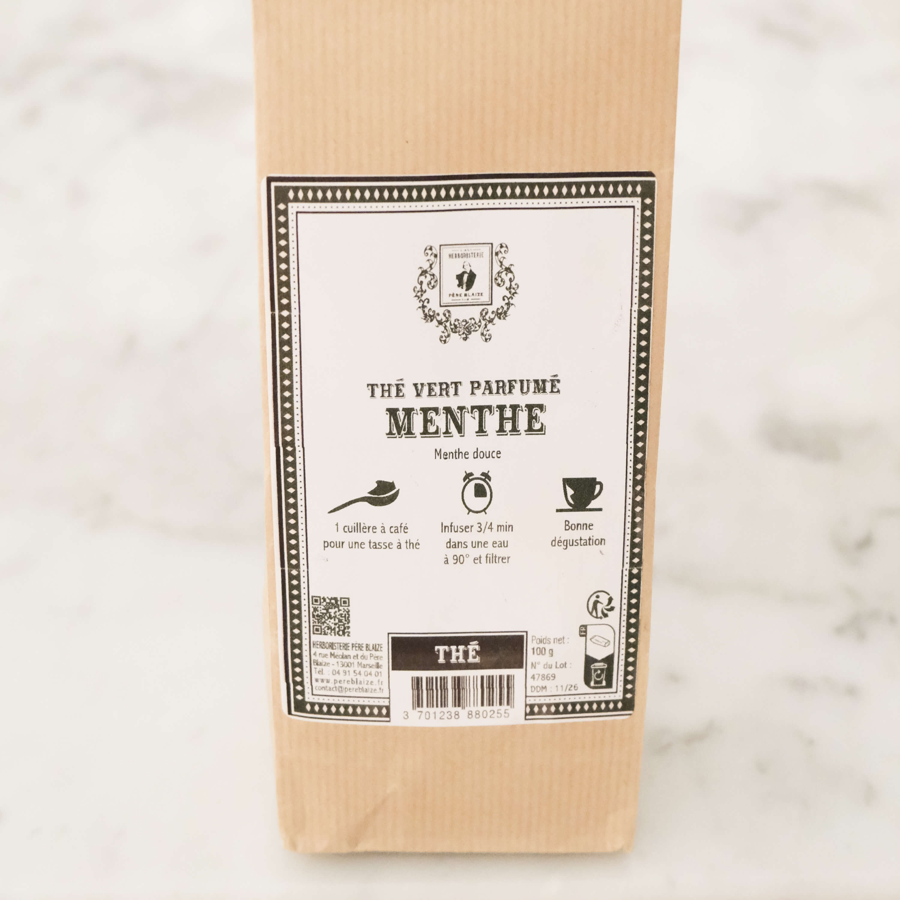 Mint green tea 100g - Dean and Deluca Shop
