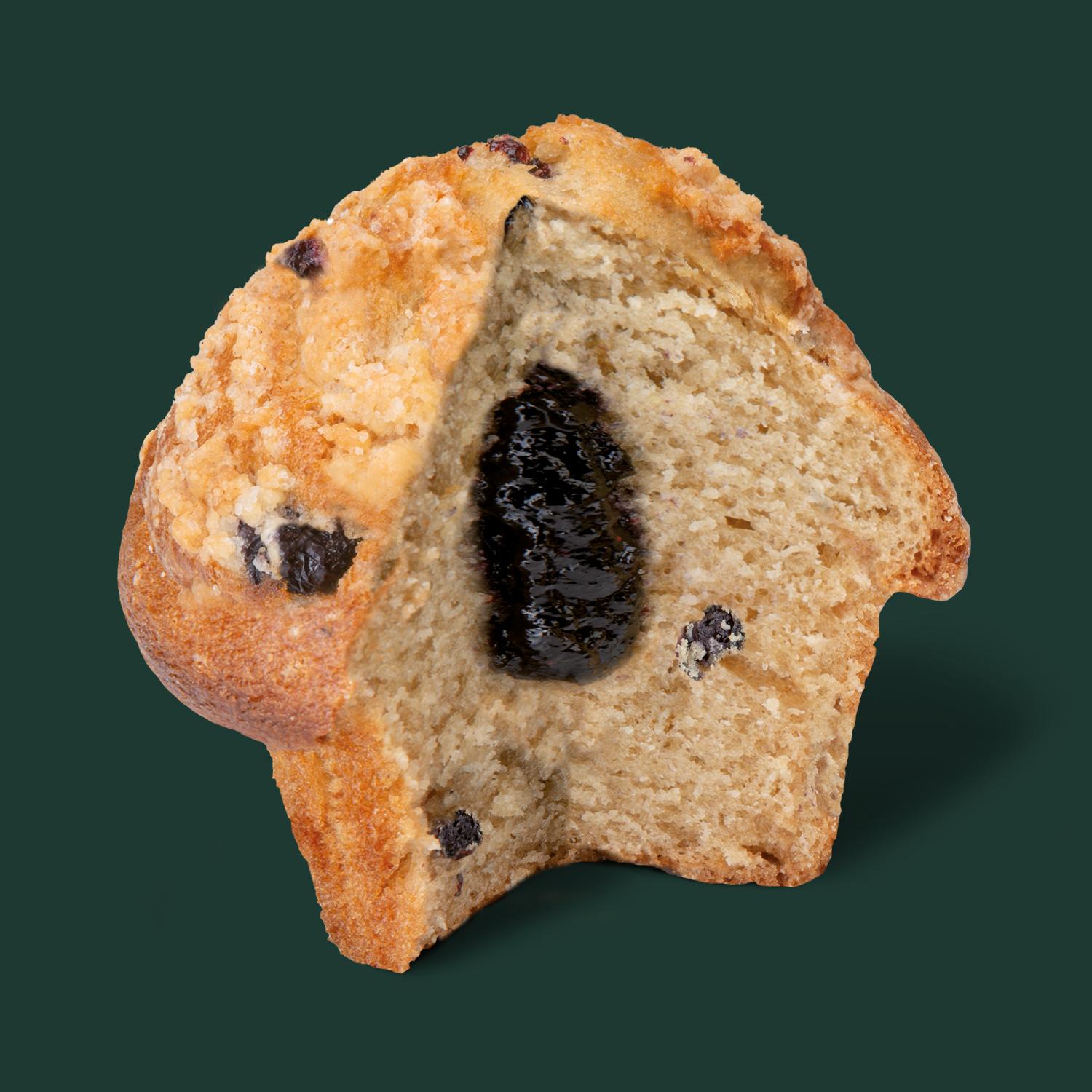 Muffin myrtilles fourré saveur myrtille - Starbucks | Delivery in Monaco
