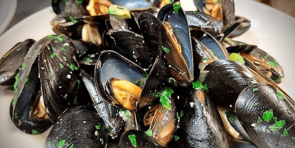 Mussels in white wine 