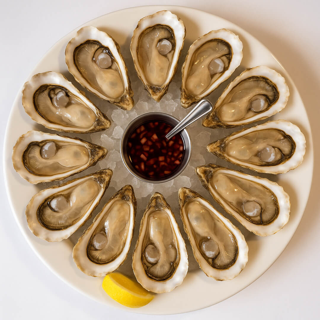 Oyster Tasting Platter (12pcs) - Quai des artistes 